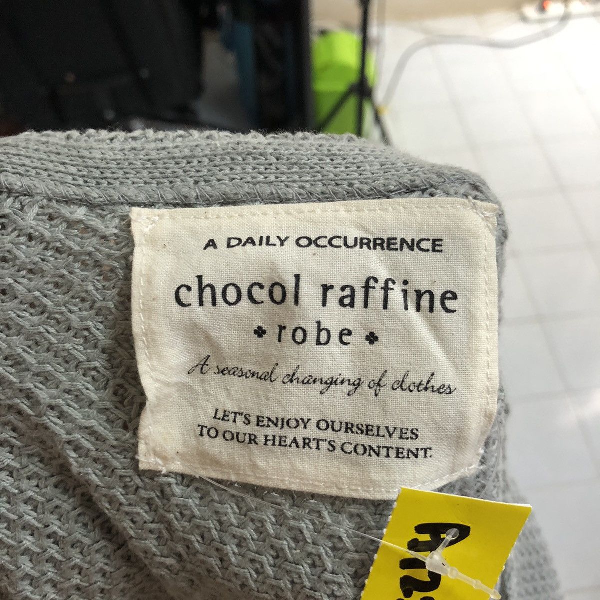 Homespun Knitwear × Japanese Brand Choco Raffine Grey Knitwear #A1220 Size M / US 6-8 / IT 42-44 - 12 Thumbnail