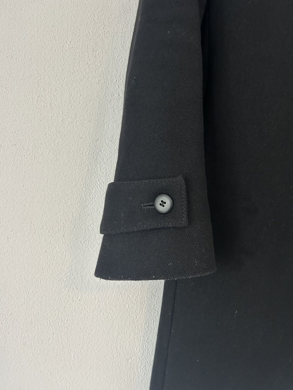 Givenchy Black Wool Overcoat Size US M / EU 48-50 / 2 - 4 Thumbnail