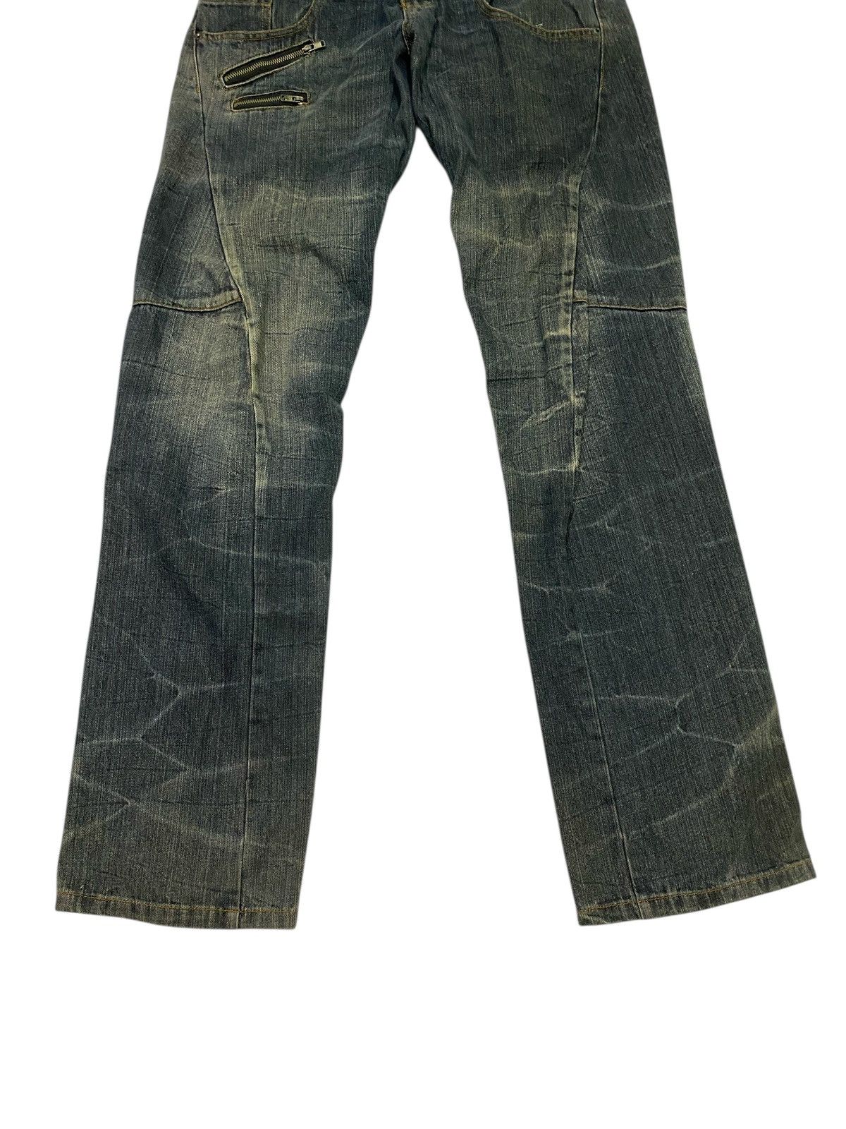 Japanese Brand Japanese Brand X Agate label ppfm style double knee jeans Size US 34 / EU 50 - 2 Thumbnail