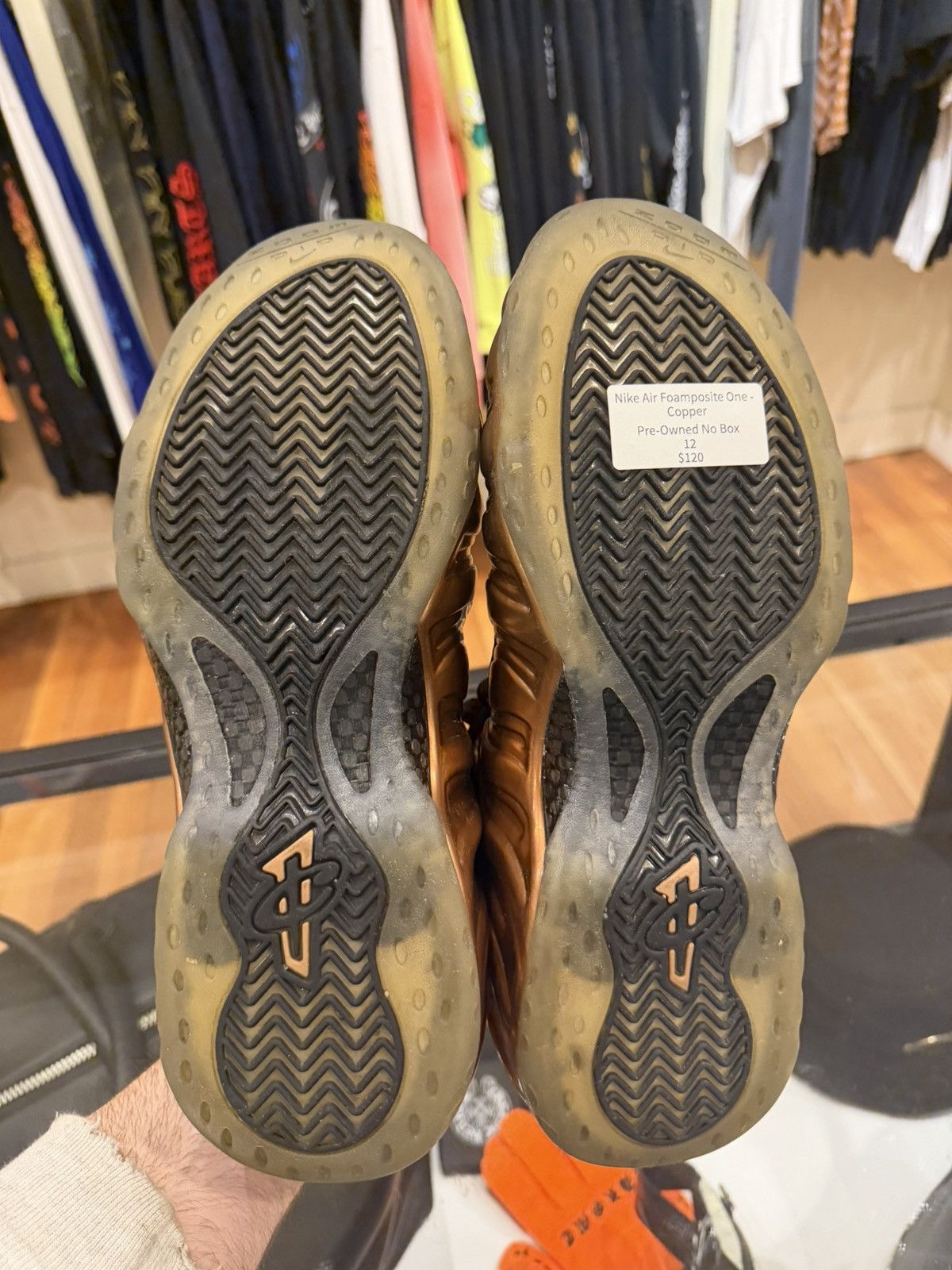 Nike Nike Air Foamposite One - Copper Size US 12 / EU 45 - 6 Thumbnail