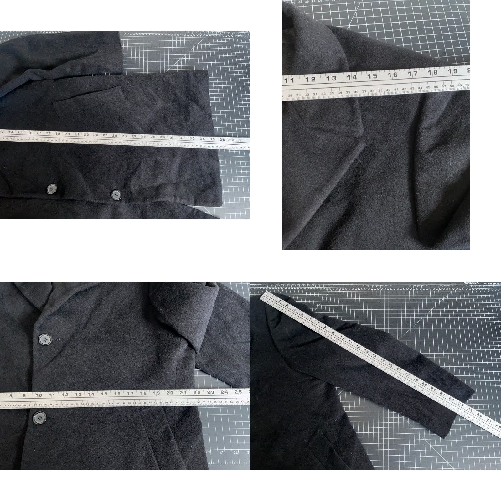 Ralph Lauren Lauren Ralph Lauren Coat Men 44 Black Wool Overcoat Mid-Length Wool Coat Jacket/Coat Black 100% Wool Overcoat Mens 44 Mid-Length Classic Preppy Size US S / EU 44-46 / 1 - 8 Thumbnail