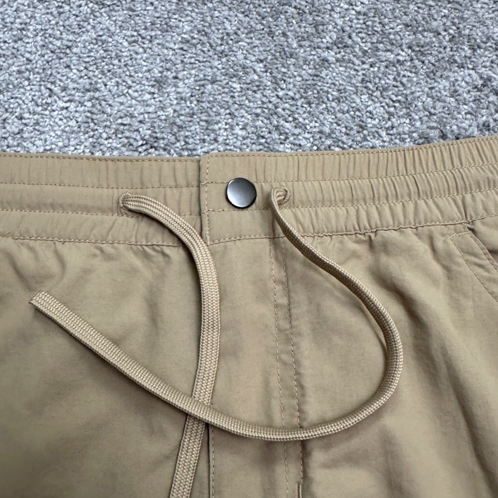 Vintage Columbia Nylon Lightweight Cargo Pants Womens XL Regular Tan Brown Outdoor NWOT Size 40" / US 18 - 5 Thumbnail