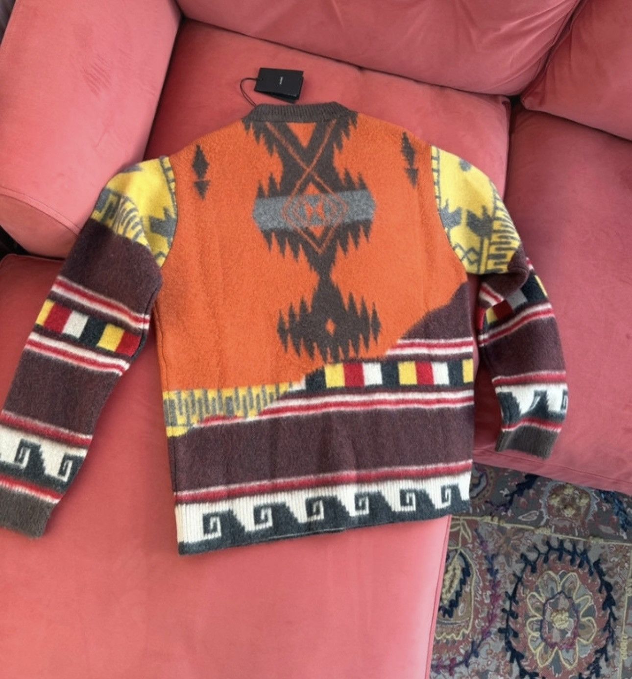 Alanui Alanui brown,orange,yellow wool jumper, size S Size US S / EU 44-46 / 1 - 4 Thumbnail