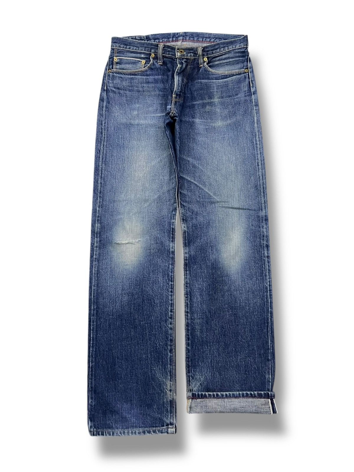 Japanese Brand Vintage L.W.D By Domingo Selvedge Denim Japan | Slim Straigh Size US 31 - 2 Thumbnail