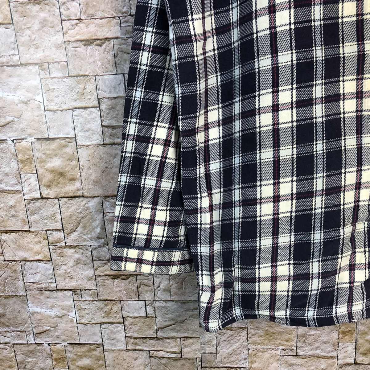Edwin × Flannel Edwin Purple Checkred Flannel #A273 Size US L / EU 52-54 / 3 - 7 Thumbnail