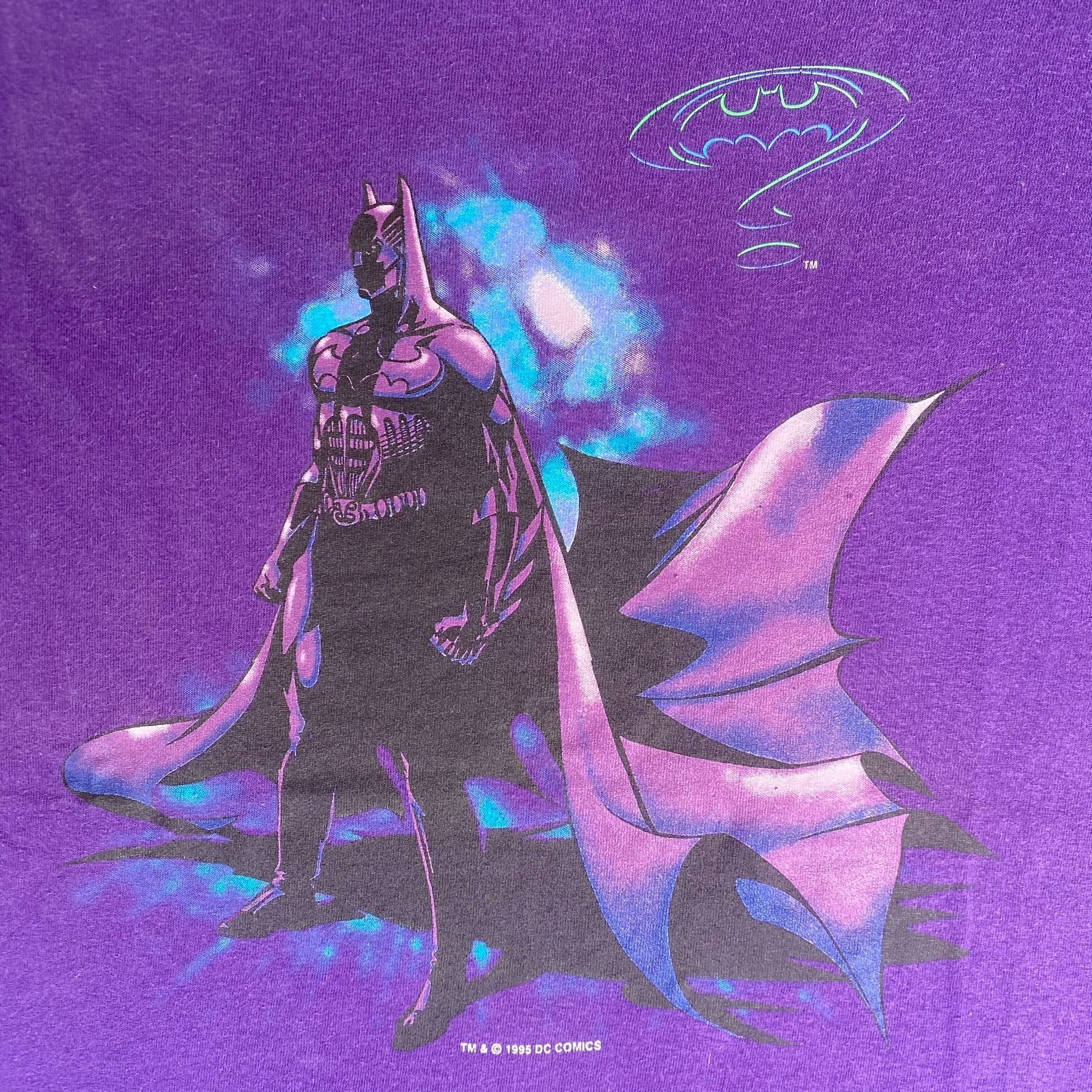 DC Comics Vintage 80s Batman Forever Shirt Single Stitch Comic Tee Size US S / EU 44-46 / 1 - 3 Thumbnail