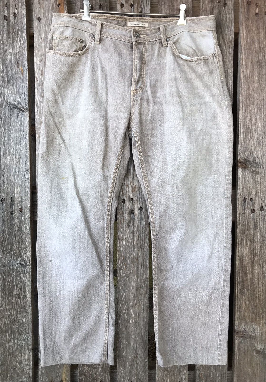 John Varvatos × Seditionaries John Varvatos Distressed Style Denim Size US 36 / EU 52 - 2 Thumbnail
