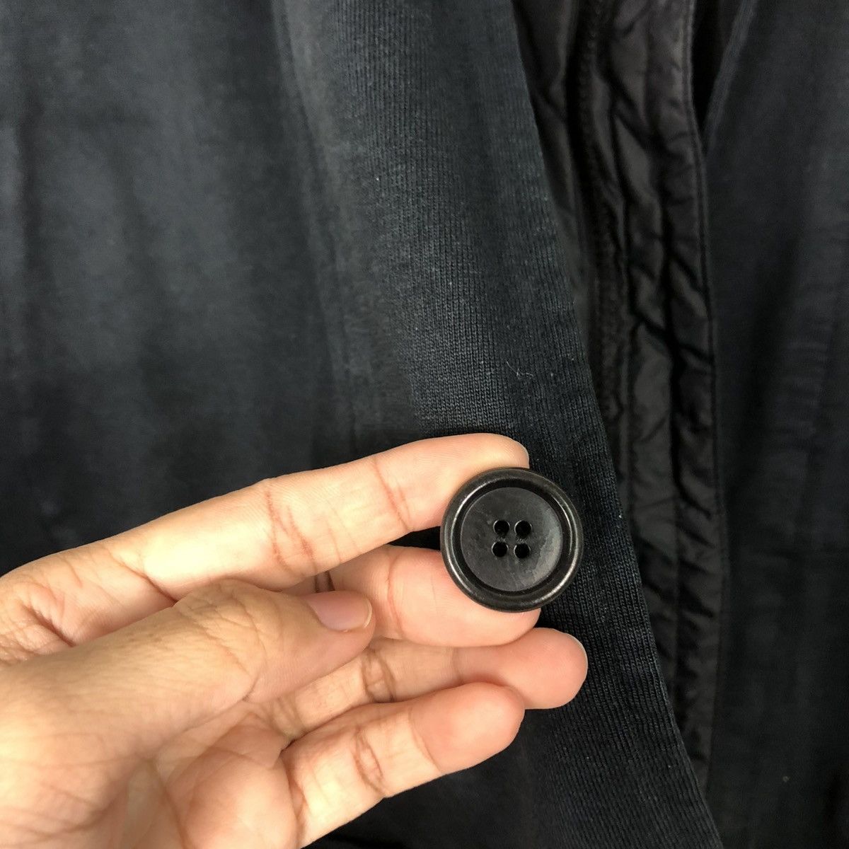 Yohji Yamamoto 🔥VINTAGE Y’S ASPESI YOHJI YAMAMOTO DOUBLE LAYER BIKER JACKET Size US M / EU 48-50 / 2 - 20 Thumbnail