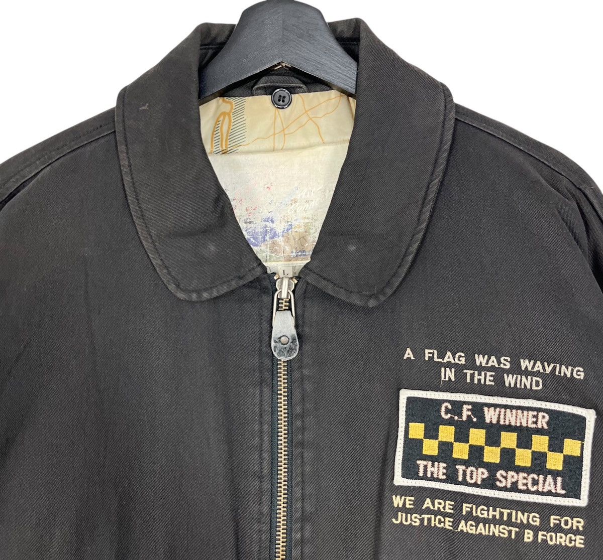 Vintage Vintage US Airborne Division Bomber Jacket Size US L / EU 52-54 / 3 - 3 Thumbnail