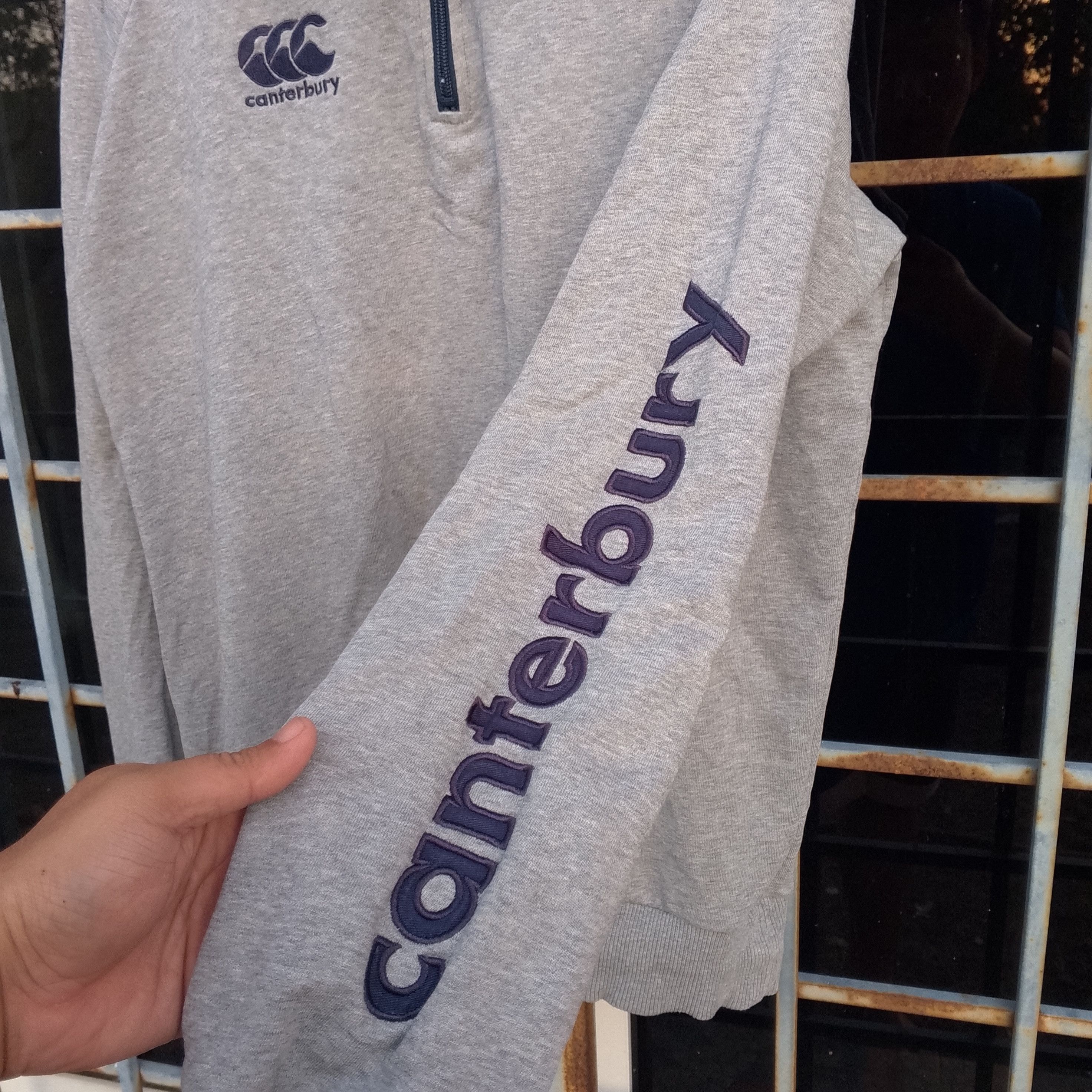 Canterbury of New Zealand Canterbury Half Zipper Sweatshirt Size US L / EU 52-54 / 3 - 3 Thumbnail