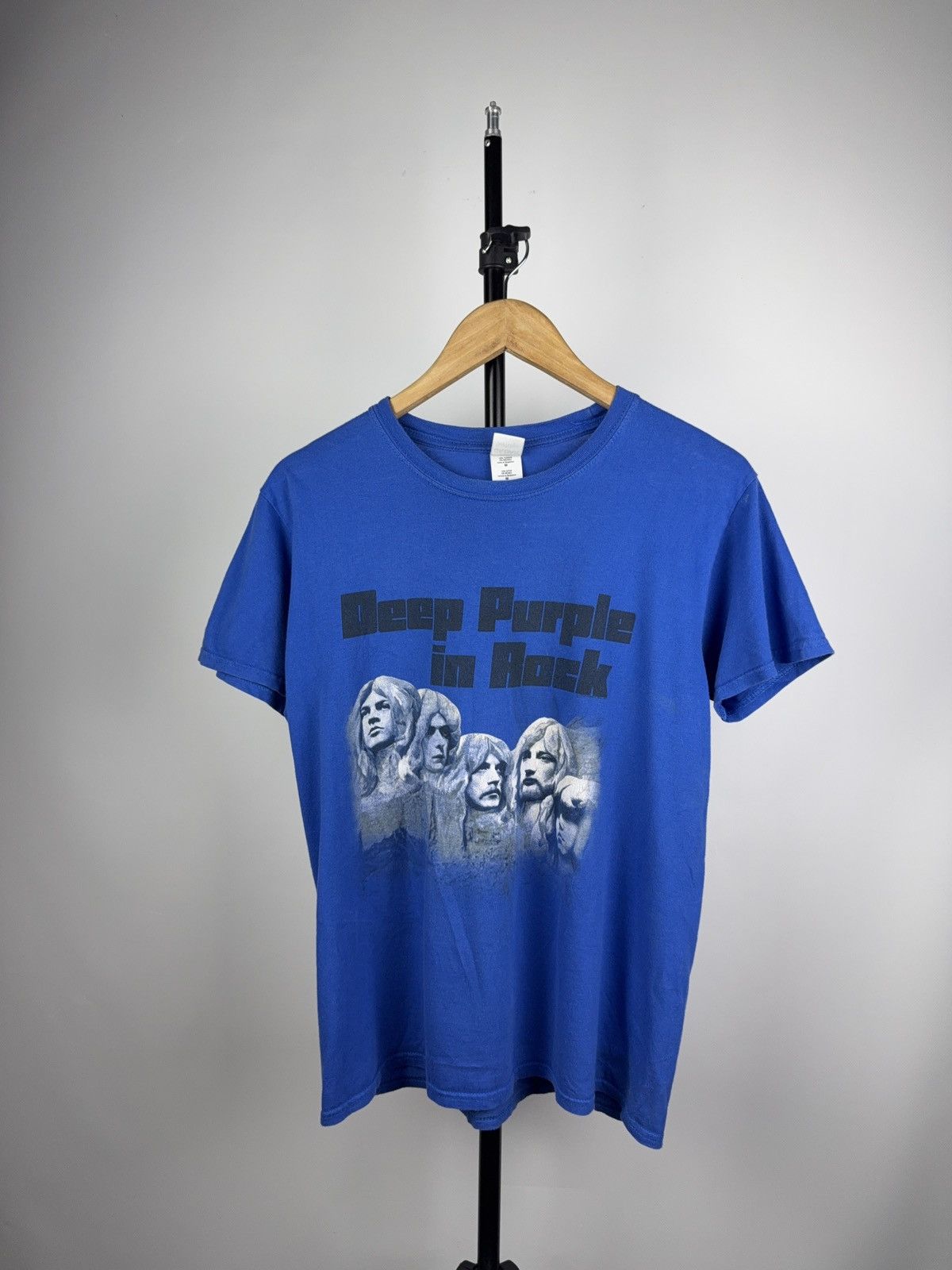 Band Tees × Vintage 00s Deep Purple Band Rock Tee Print Tour T Shirt Size US M / EU 48-50 / 2 - 1 Thumbnail