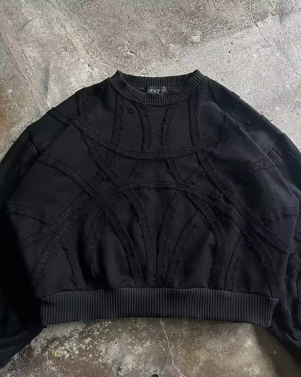 Japanese Brand × Vintage retro patchwork sweatshirt Size US M / EU 48-50 / 2 - 3 Thumbnail