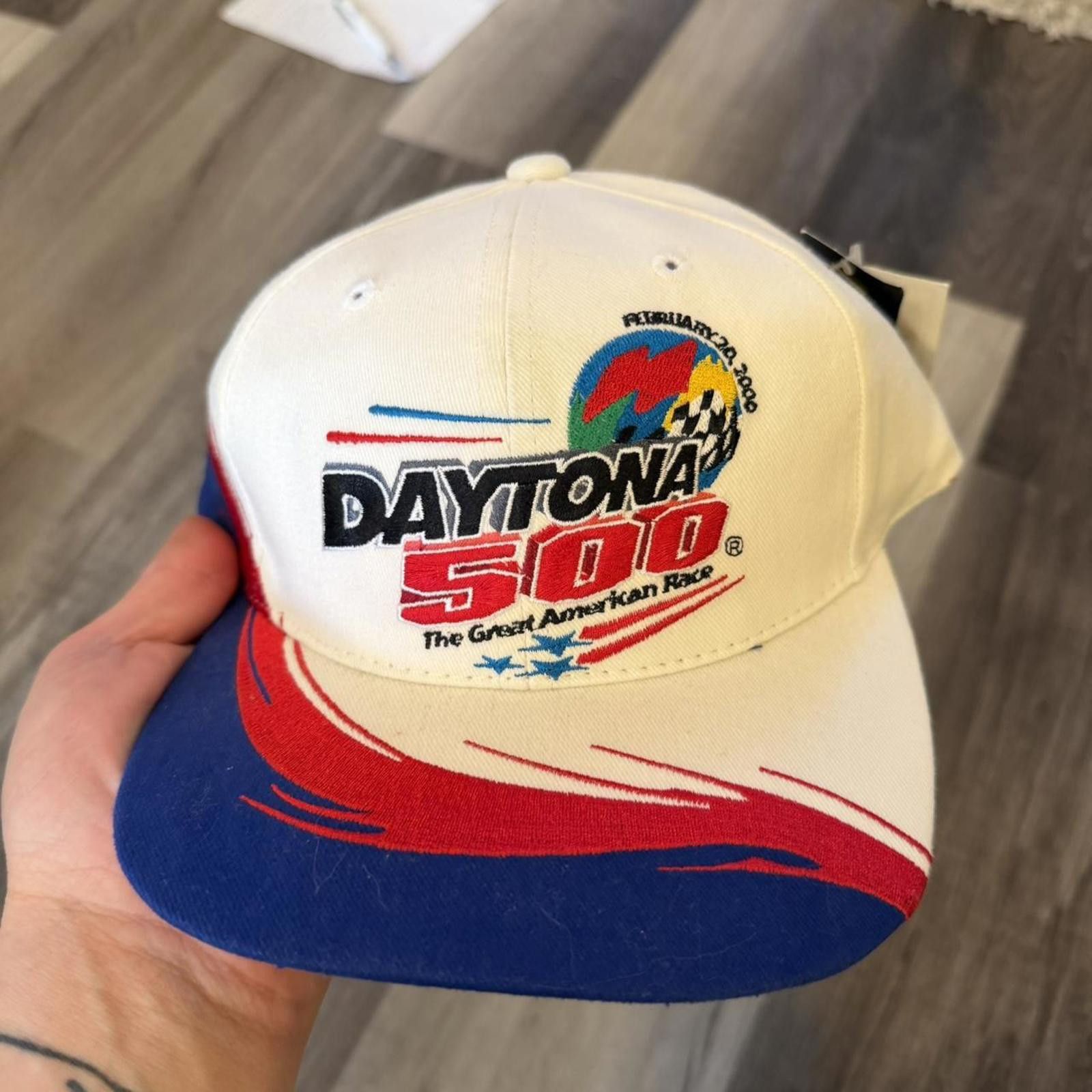 Other Vintage Daytona 500 2000 Deadstock SnapBack hat OS Size ONE SIZE - 5 Thumbnail