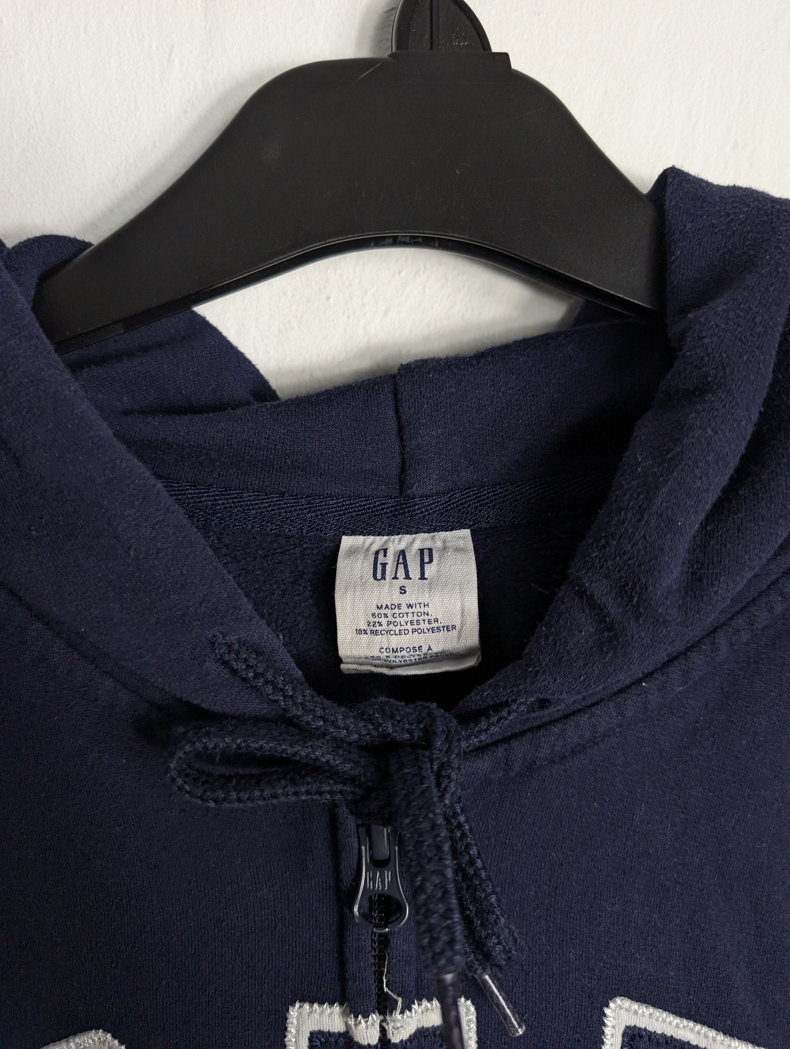Gap GAP Women's Navy Blue Hoodie Sweatshirt Casual Basic Size S / US 4 / IT 40 - 4 Thumbnail
