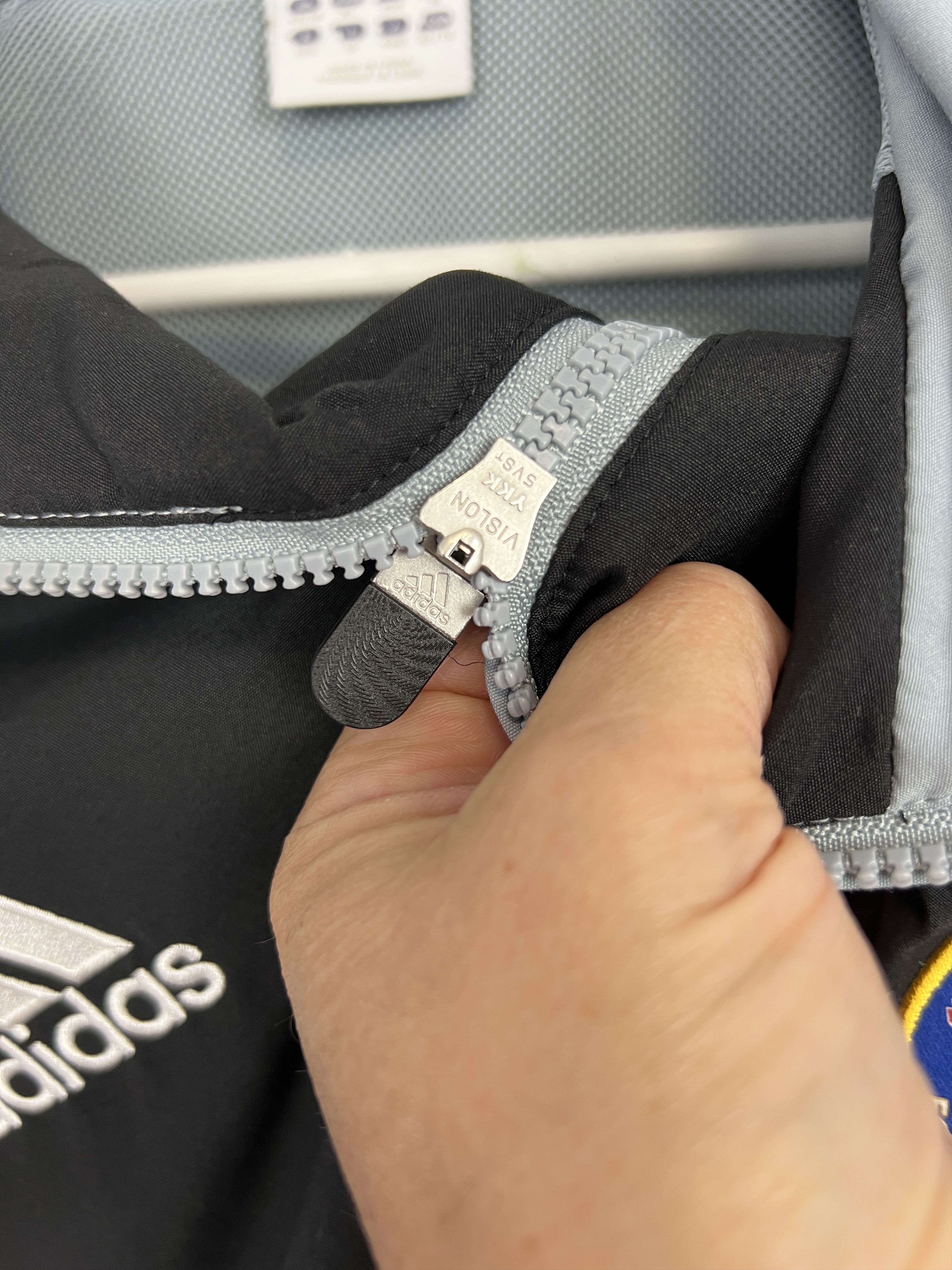 Adidas Vintage Adidas Chelsea Football Jacket Soccer Train Zip Size US XL / EU 56 / 4 - 6 Thumbnail