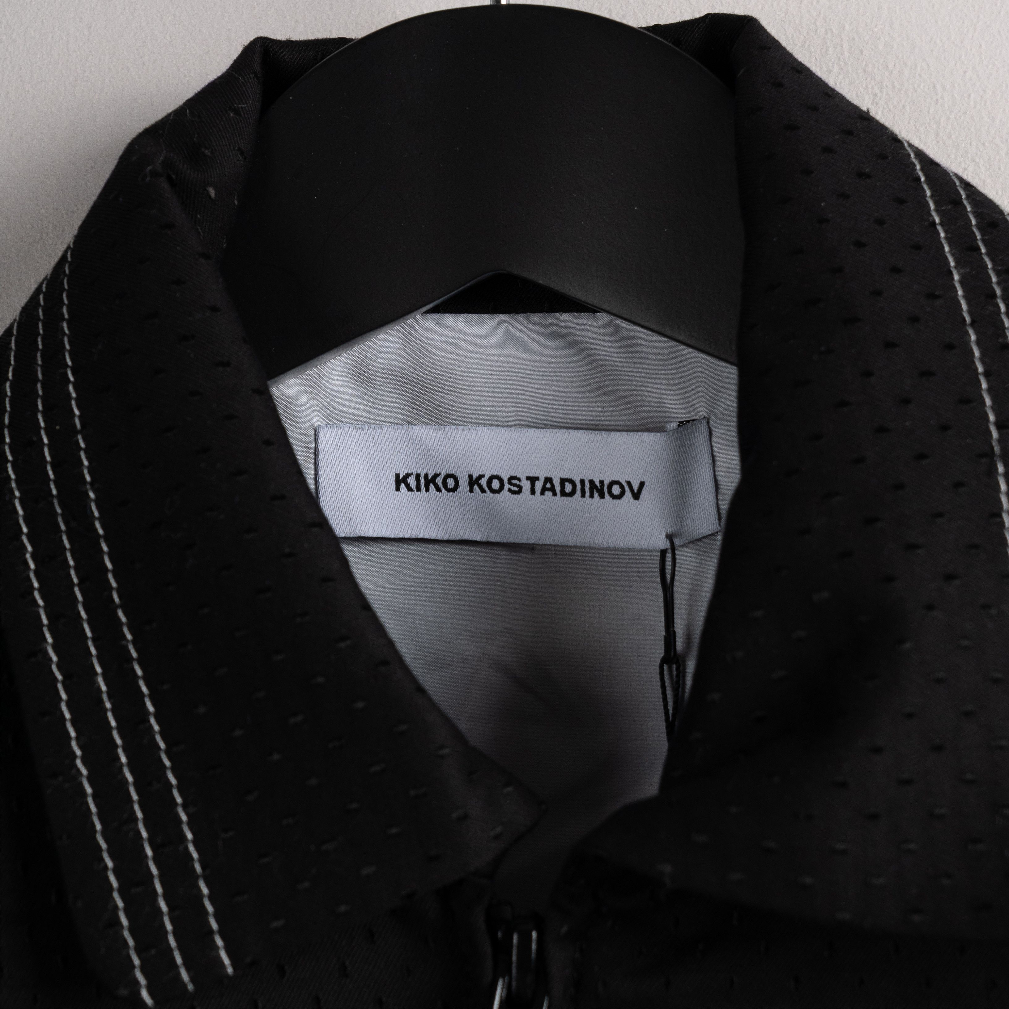Kiko Kostadinov Kiko Kostadinov SS21 'Hydra' Cut Out Shell Jacket Black Size US M / EU 48-50 / 2 - 15 Thumbnail