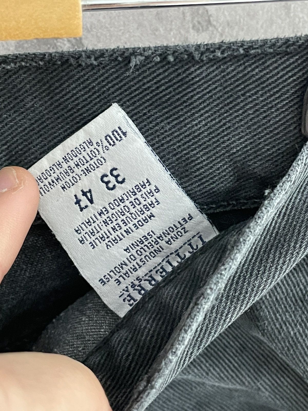 Dolce & Gabbana Vintage Dolce & Gabbana Denim Black Faded Denim Jeans Size US 33 - 9 Thumbnail