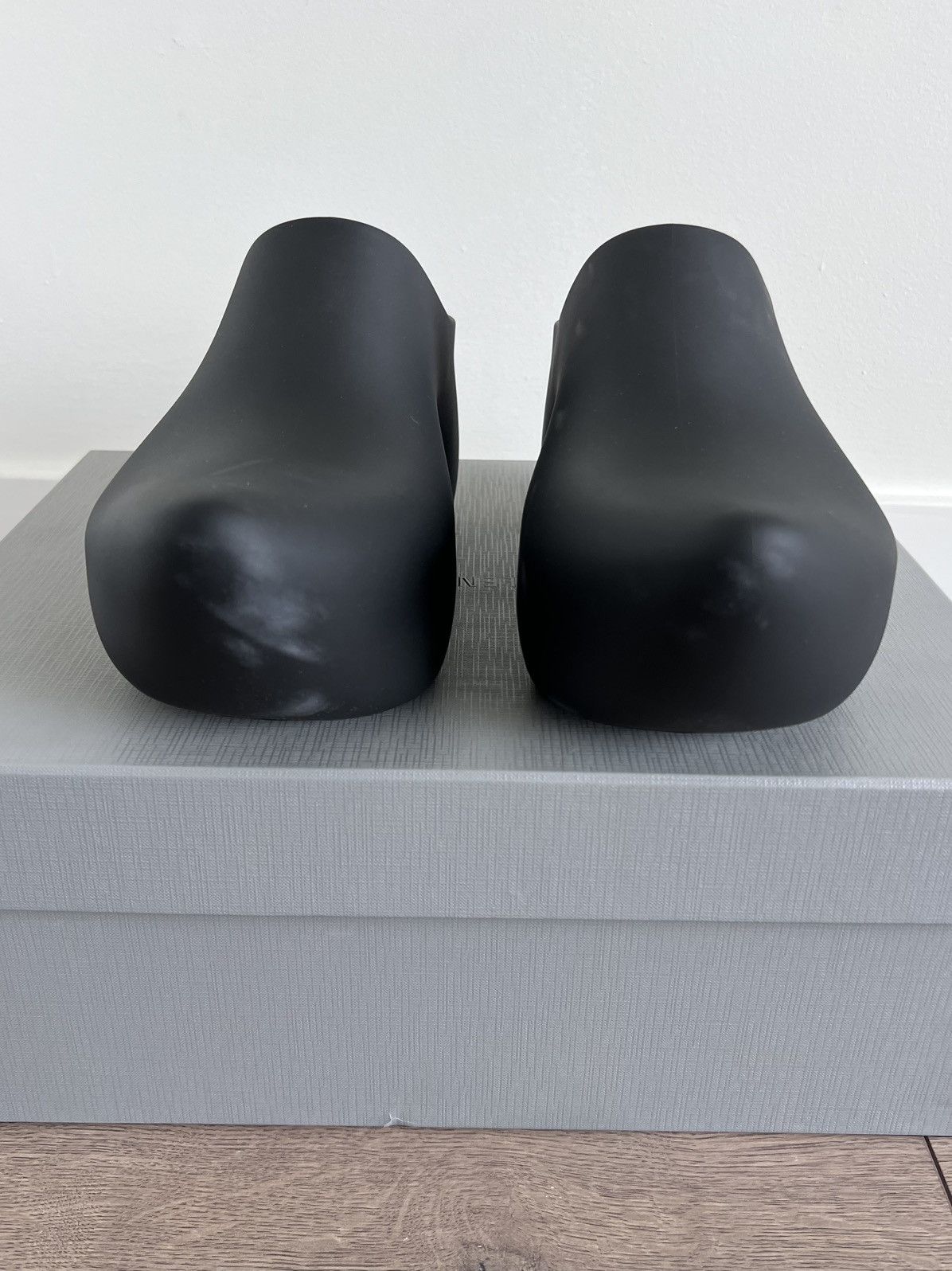 Balenciaga Balenciaga Rubber Technoclog Matte Black 40 Size US 7 / EU 40 - 3 Thumbnail