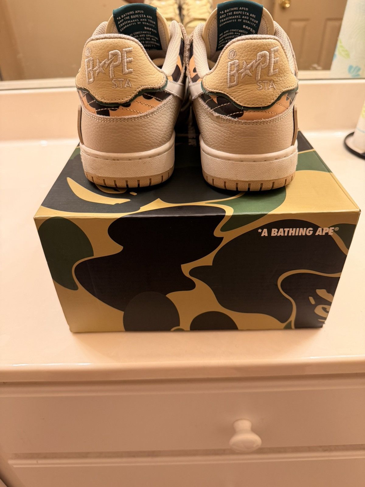 Bape A Bathing Ape Sk8 Sta Size US 8 / EU 41 - 2 Thumbnail