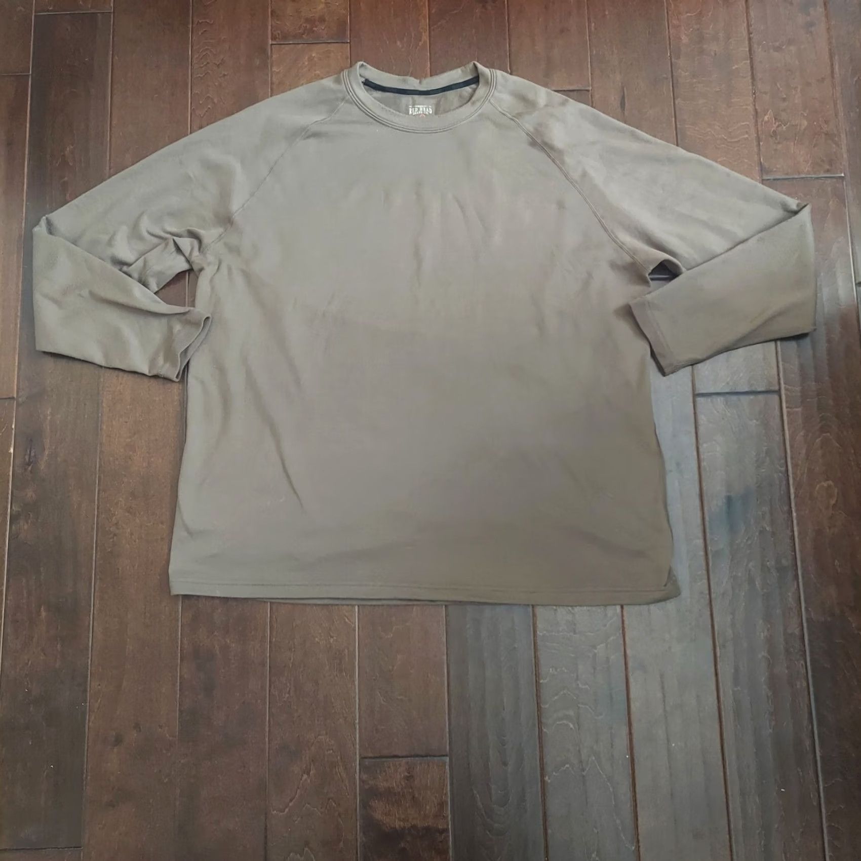 Vintage RedHead Brand Co Men's Sweater Shirt Long Sleeve Brown 3XL Crew Neck Pullover Casual Travel Outdoor Fall Winter Regular Mens Size US XXL / EU 58 / 5 - 2 Thumbnail