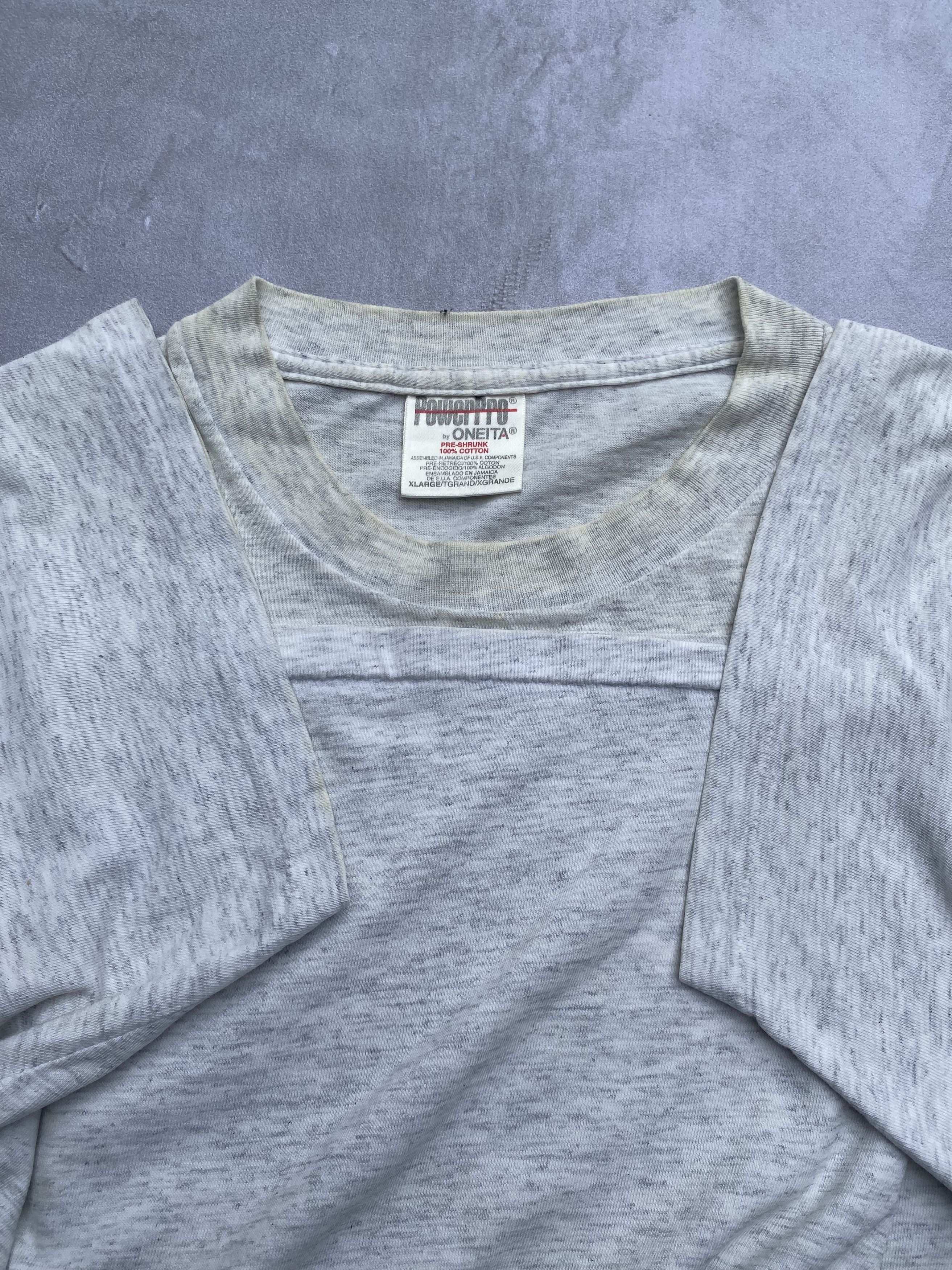 Playstation × The Game × Vintage Vintage Tekken 3 Heather Grey Promo Shirt 1994 Size US XL / EU 56 / 4 - 4 Thumbnail