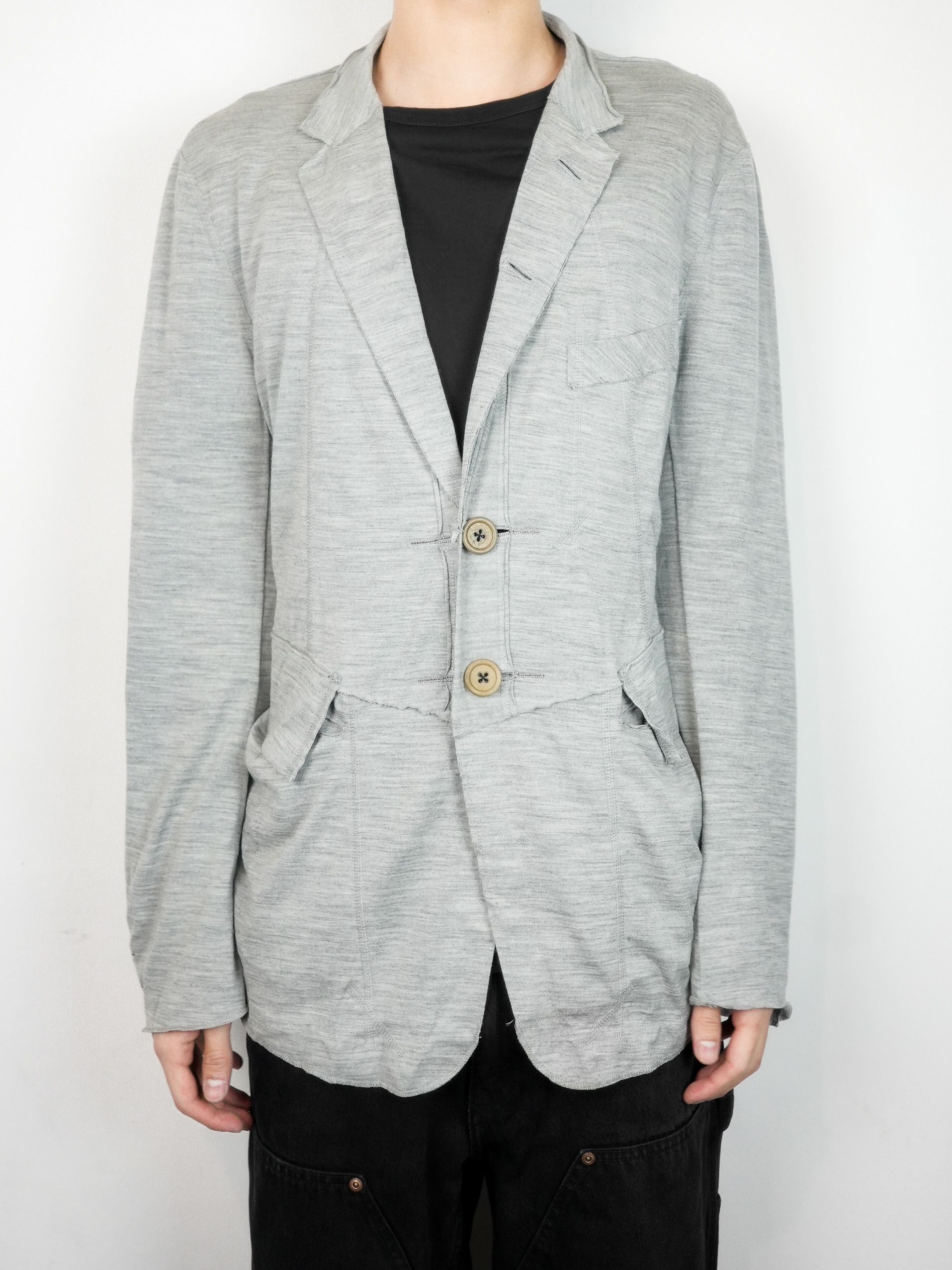 Number (N)ine × Takahiromiyashita The Soloist. Cashmere Horse Riding Jacket Cardigan Size US L / EU 52-54 / 3 - 1 Thumbnail