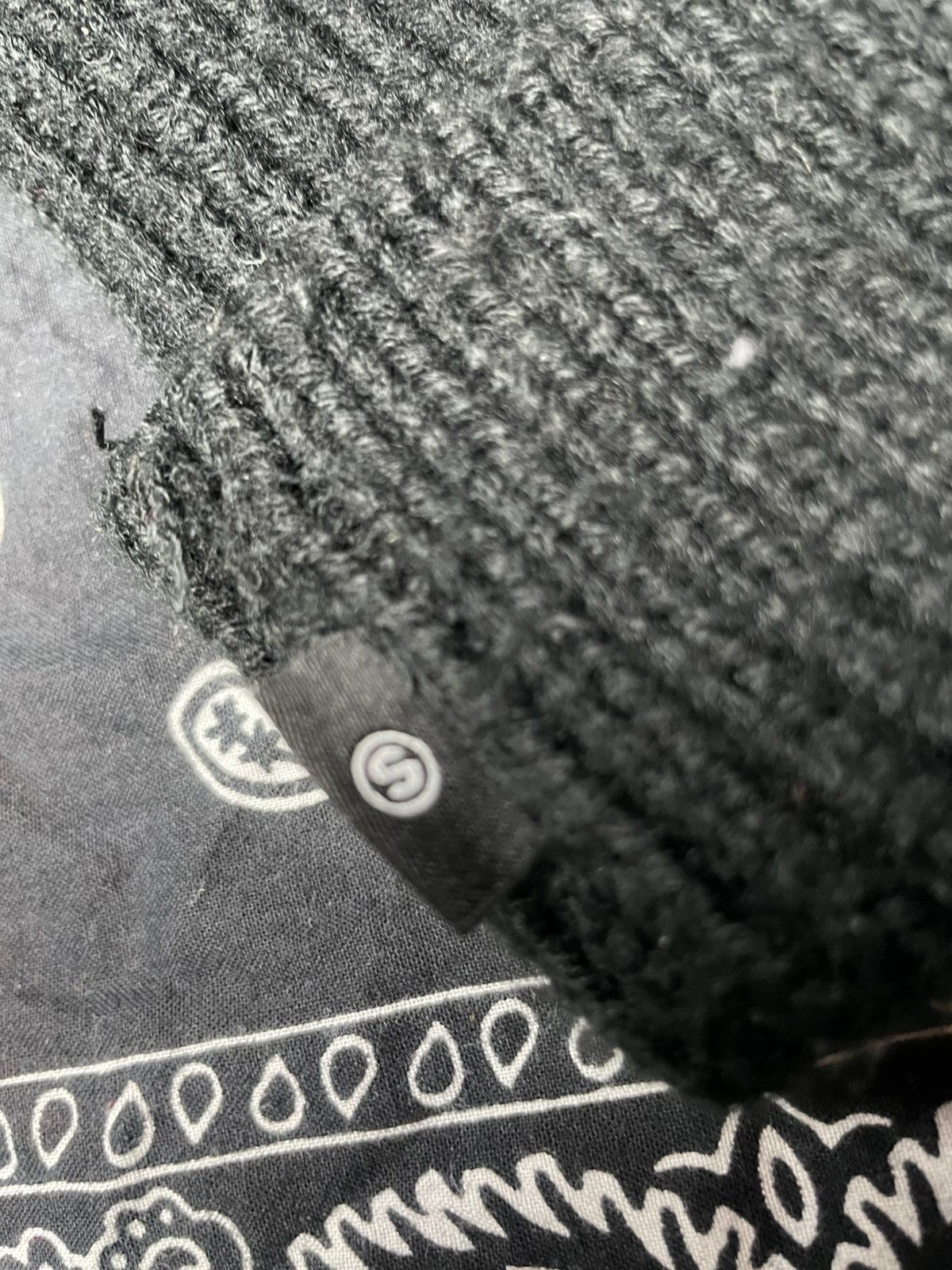 Stussy × Vintage Vintage 90s stussy long beanie Size ONE SIZE - 4 Thumbnail