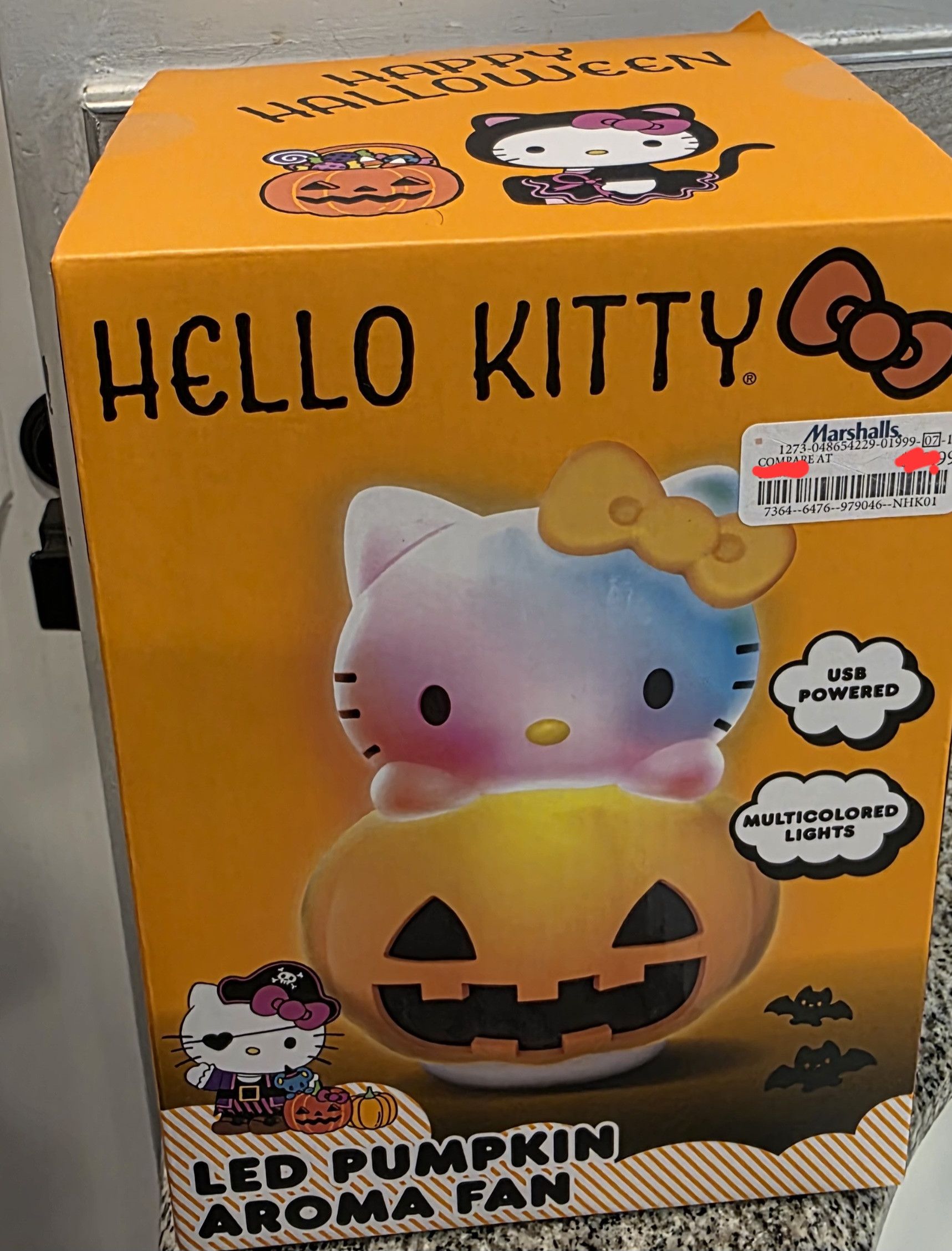 Unknown London NIP New Hello Kitty LED Pumpkin Aroma Fan Halloween Size ONE SIZE - 3 Thumbnail