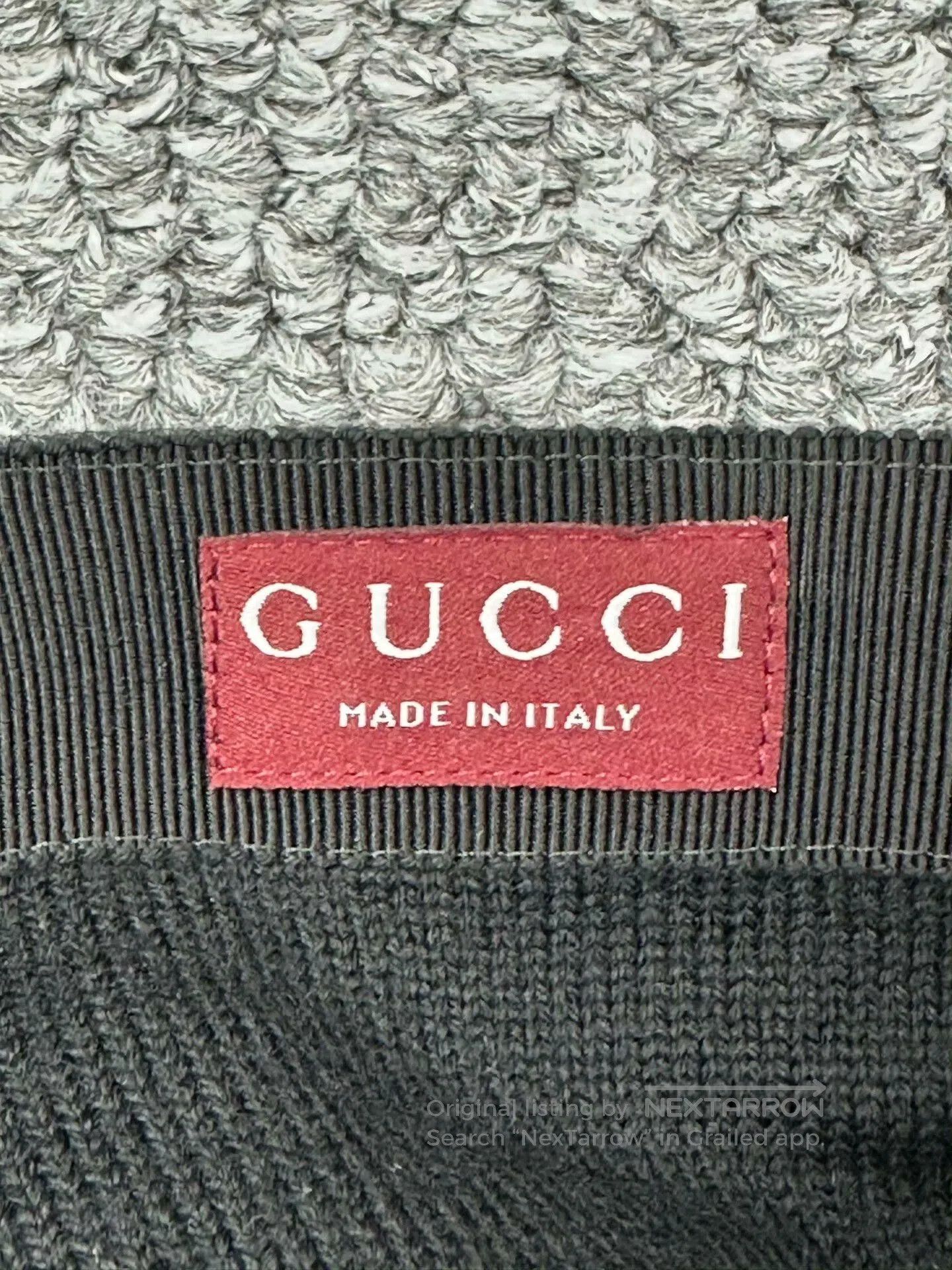 Gucci Gucci Gray GG Pattern Wool Cap. Size ONE SIZE - 4 Thumbnail