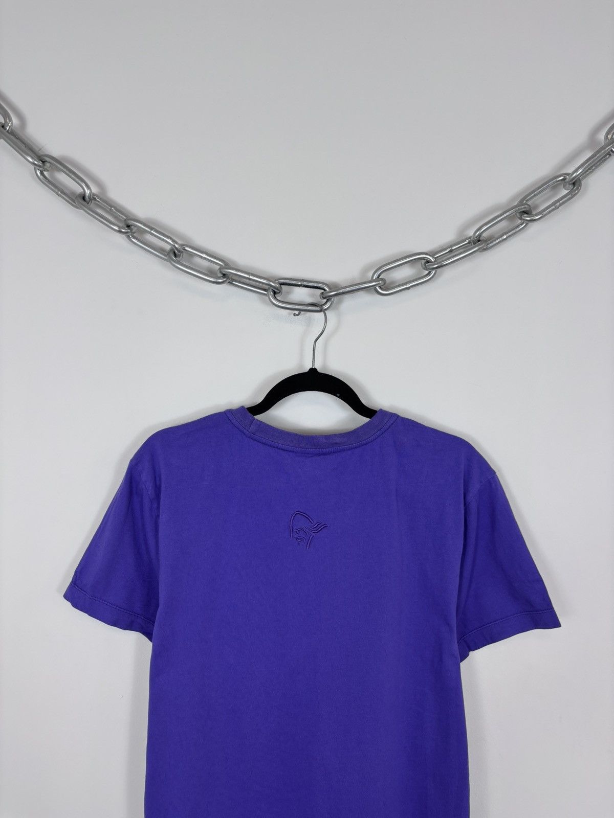 Norrona Norrona Men’s Ultraviolet Purple Cotton Outdoor T-Shirt Tee Size US L / EU 52-54 / 3 - 14 Thumbnail