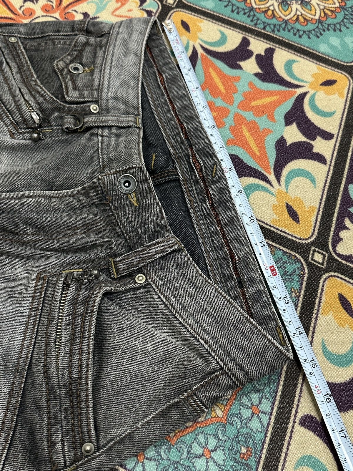 Nicole Club Nicole Club For Men Whiskers Flare Claw Mark Flare Jeans Size US 29 - 15 Thumbnail