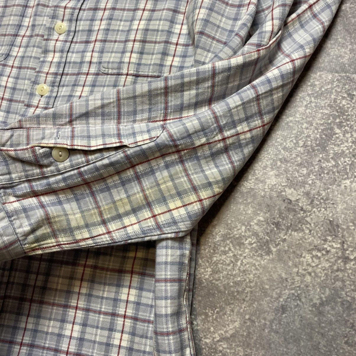 Vintage Vintage Polo Ralph Lauren Basic distressed shirt Size US XL / EU 56 / 4 - 9 Thumbnail