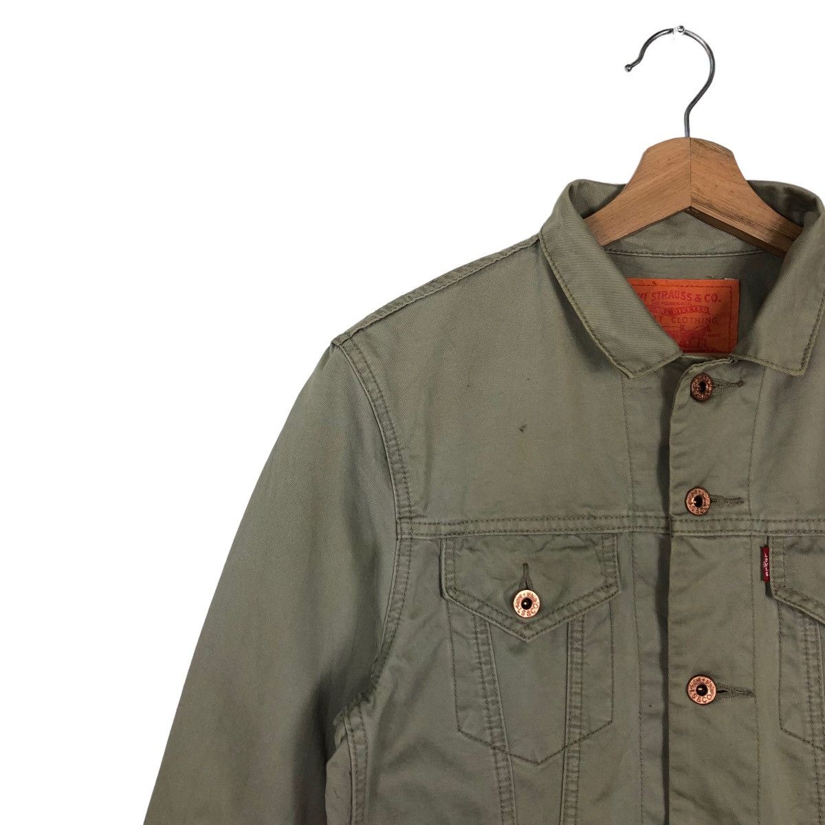 Levi's 🔥90’s Vintage Chore Work Jacket Levi’s Multi Pocket Size US M / EU 48-50 / 2 - 7 Thumbnail