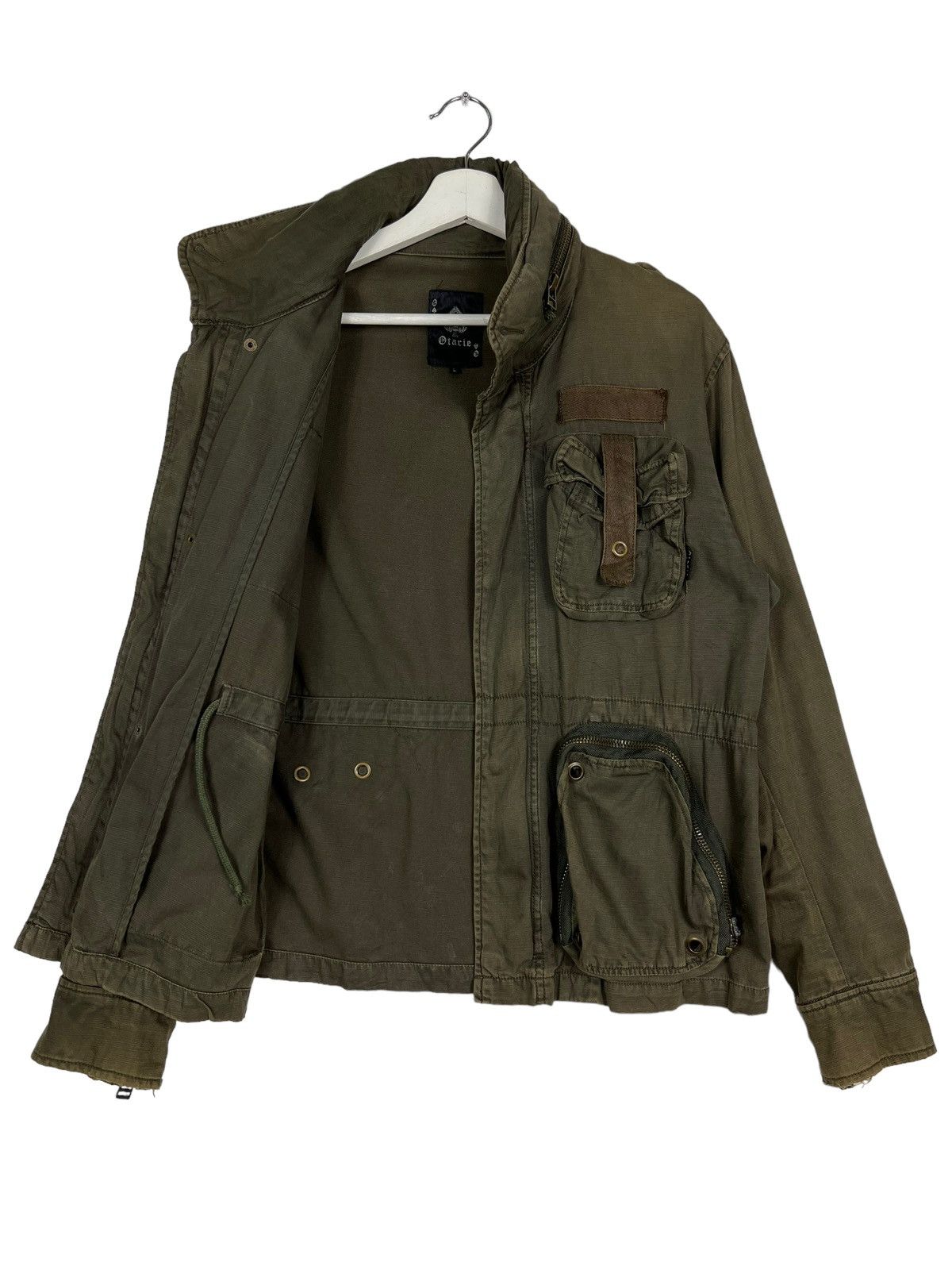 Designer × Japanese Brand 🔥 OTARIE CARGO UTILITY MILITARY STYLE JACKET Size US M / EU 48-50 / 2 - 9 Thumbnail