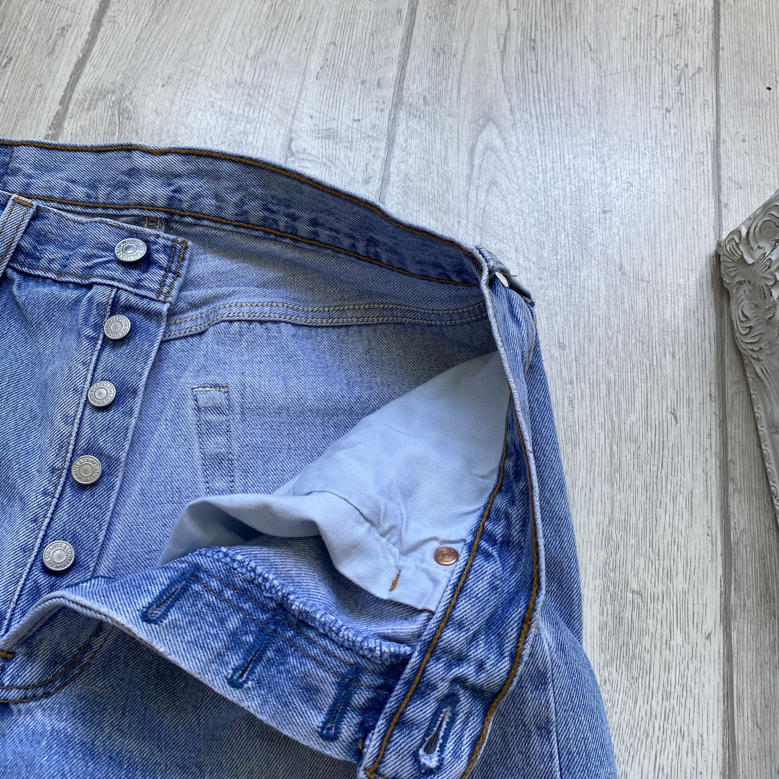 Levi's Vintage Clothing Vintage 90s Levis 501 USA Jeans Distressed Denim pants Size US 30 / EU 46 - 8 Thumbnail