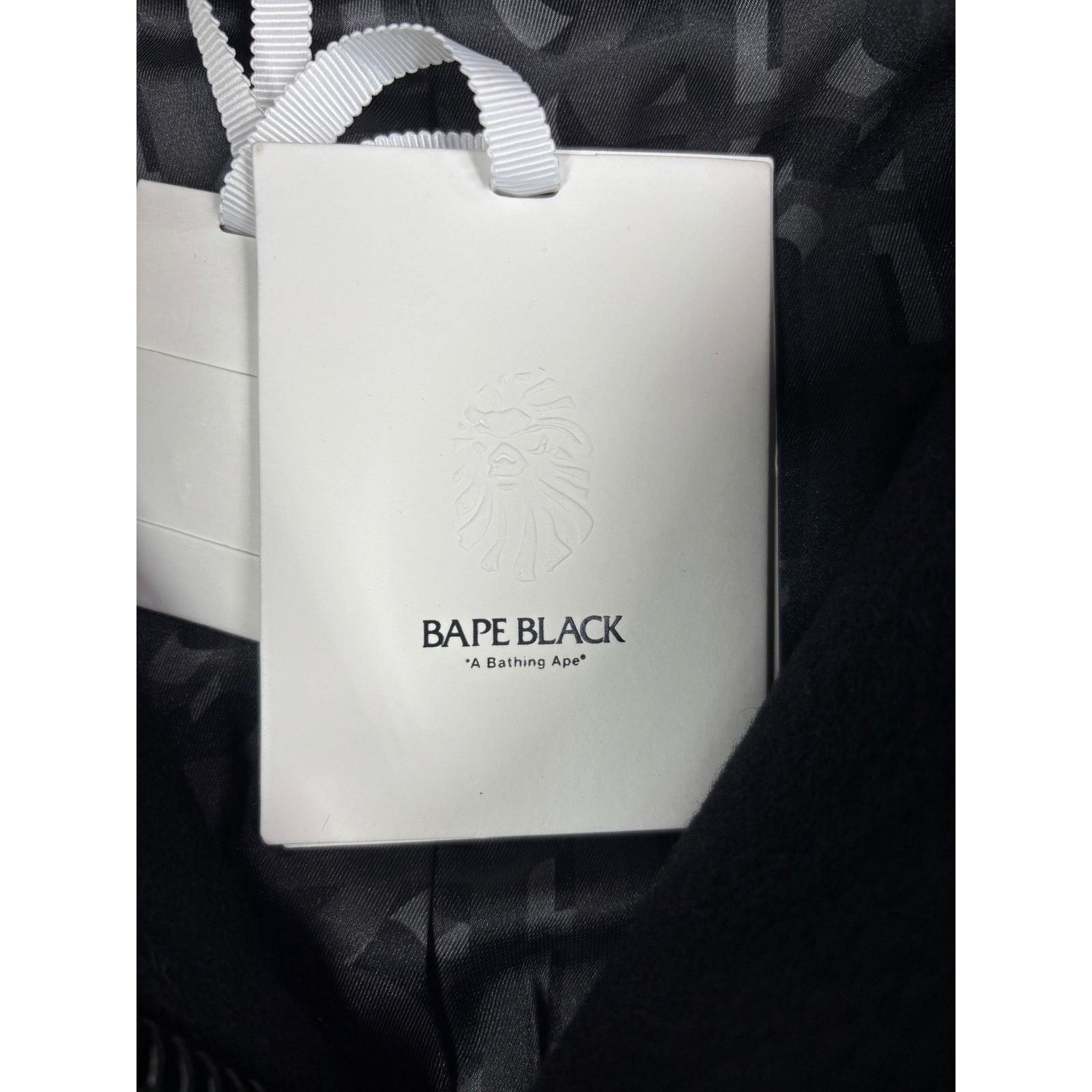 Bape Bape Black Collarless Wool Black Chinese Jacket Size XL Size US XL / EU 56 / 4 - 7 Thumbnail