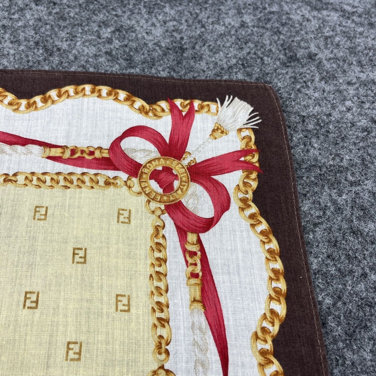 Vintage Vintage Fendi Handkerchief / Bandana / Neckerchief B753 Size ONE SIZE - 6 Thumbnail