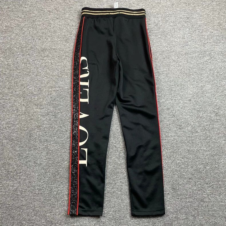 Amiri Amiri size S sequin striped black trousers Size US 36 / EU 52 - 3 Thumbnail