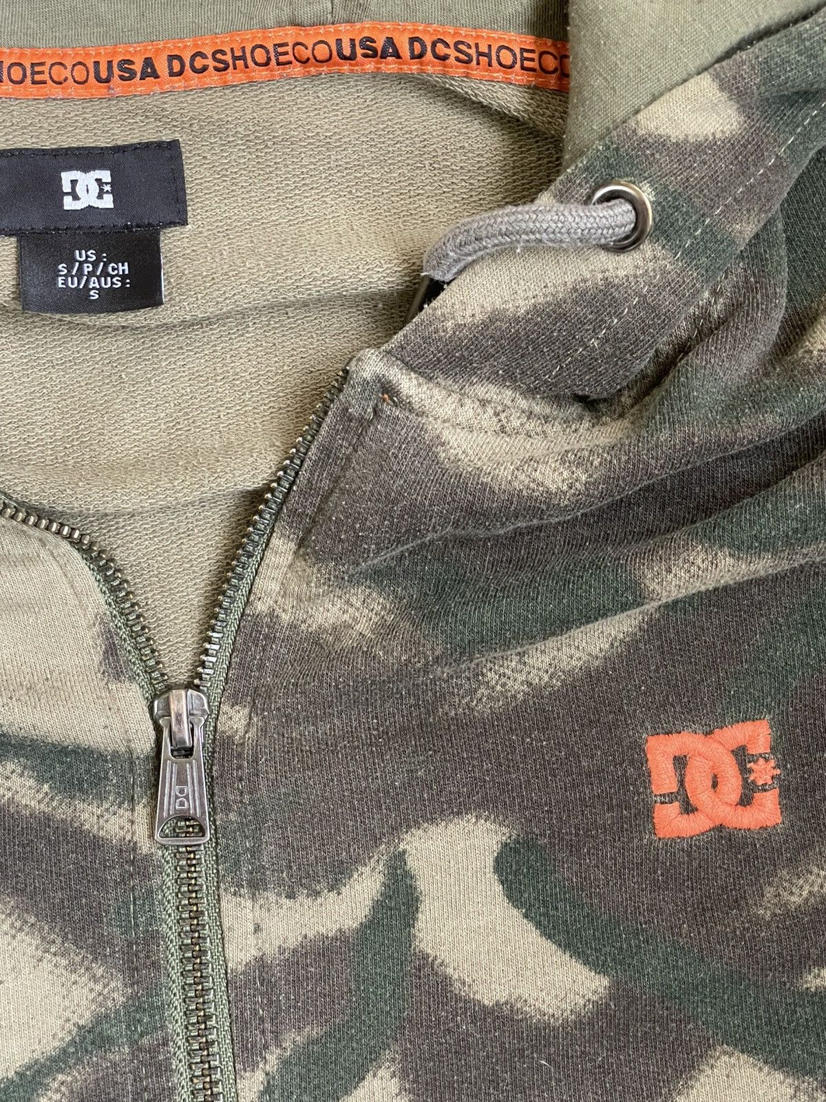 DC DC rare camo zip hoodie Size US S / EU 44-46 / 1 - 3 Thumbnail