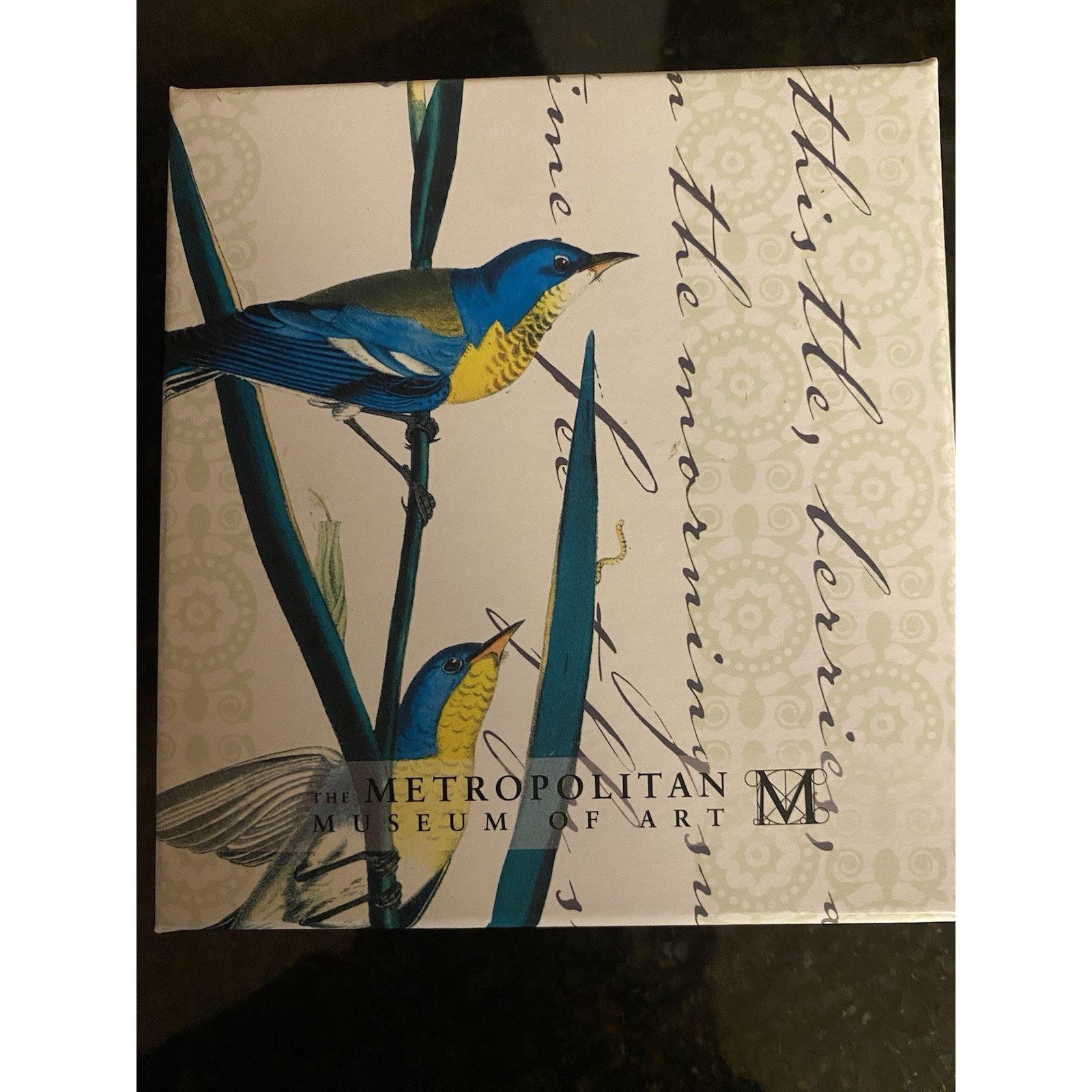 & Other Stories Blue Yellow-Backed Wood-Warbler bottle stopper, Met of Size 26 - 6 Thumbnail