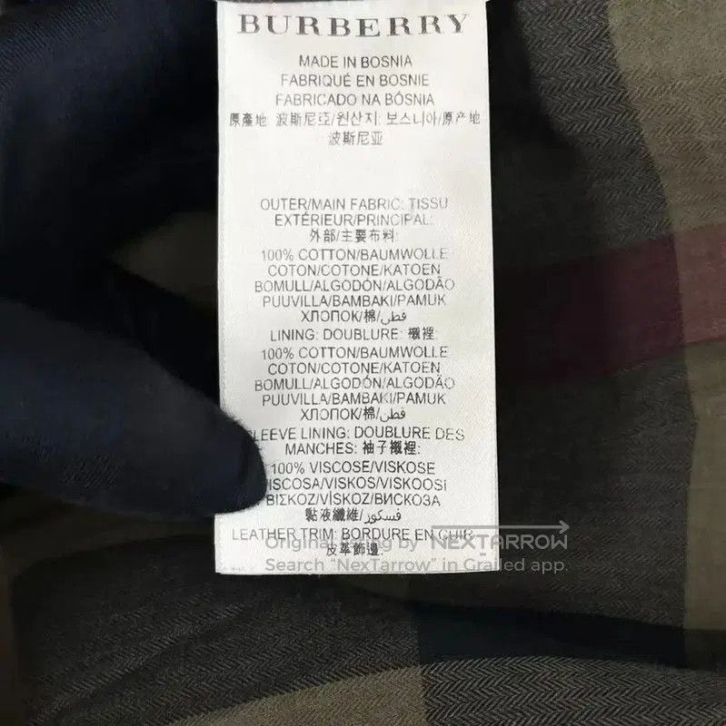 Other Burberry Mid-Length Cotton Blend Trench Coat. Size M / US 6-8 / IT 42-44 - 7 Thumbnail