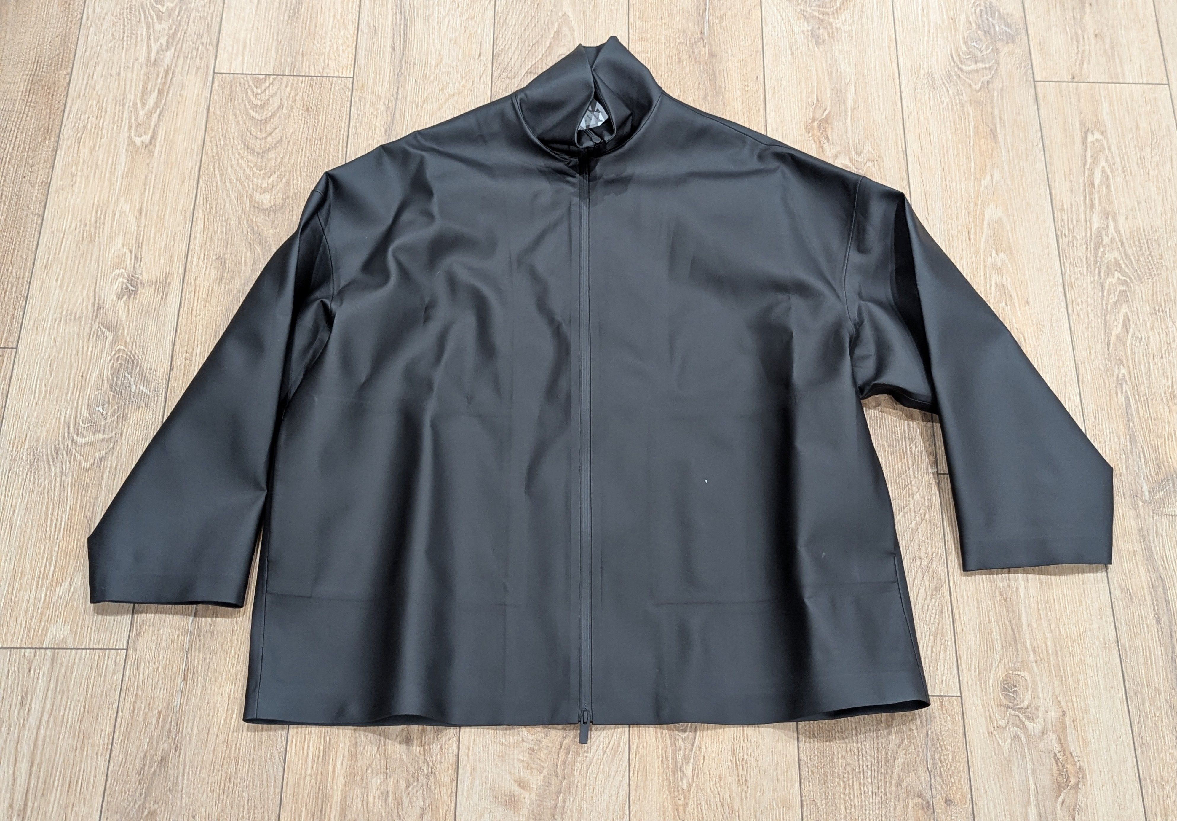 Fear of God FEAR OF GOD Rubberized High-Neck Jacket Black Medium Size US M / EU 48-50 / 2 - 1 Thumbnail