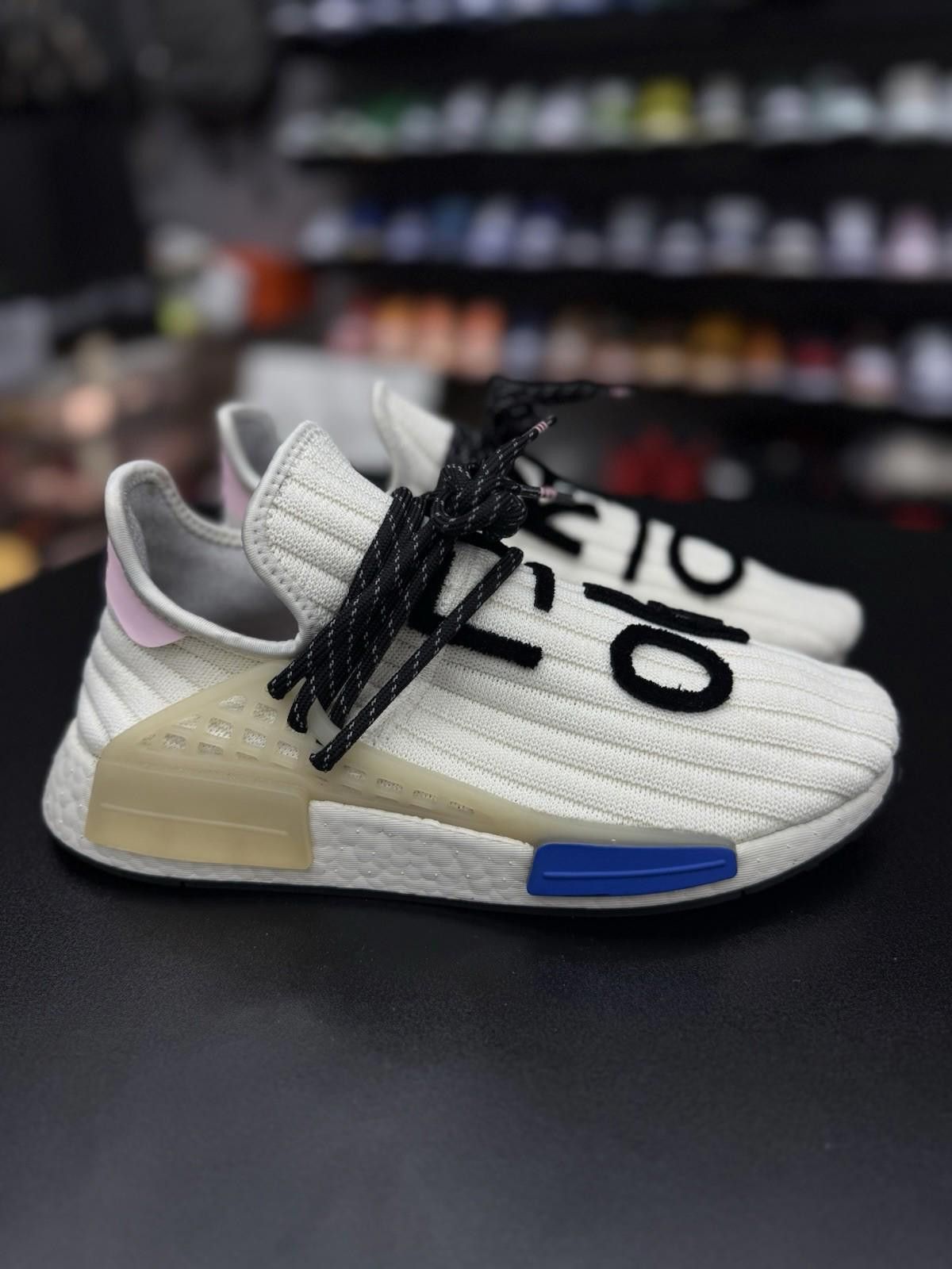 Adidas Size 8 - adidas Pharrell x NMD Human Race Cream RARE Size US 8 / EU 41 - 1 Thumbnail