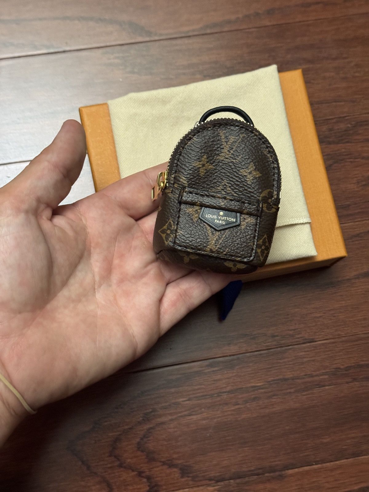 Louis Vuitton Louis Vuitton Micro Palm Springs Backpack Charm New Size ONE SIZE - 4 Thumbnail