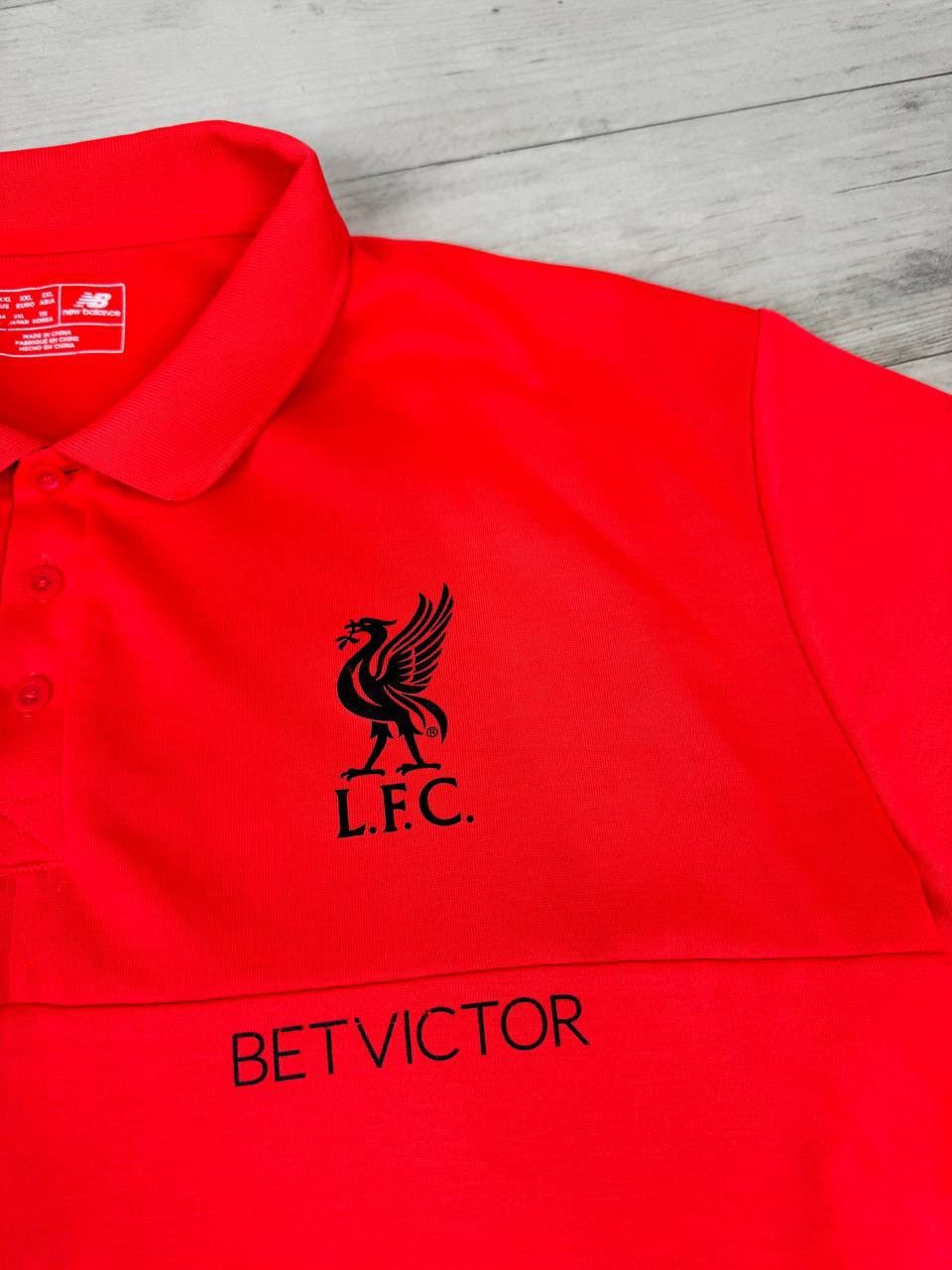 New Balance New Balance Liverpool Training Polo Shirt Soccer Jersey Size US XXL / EU 58 / 5 - 4 Thumbnail