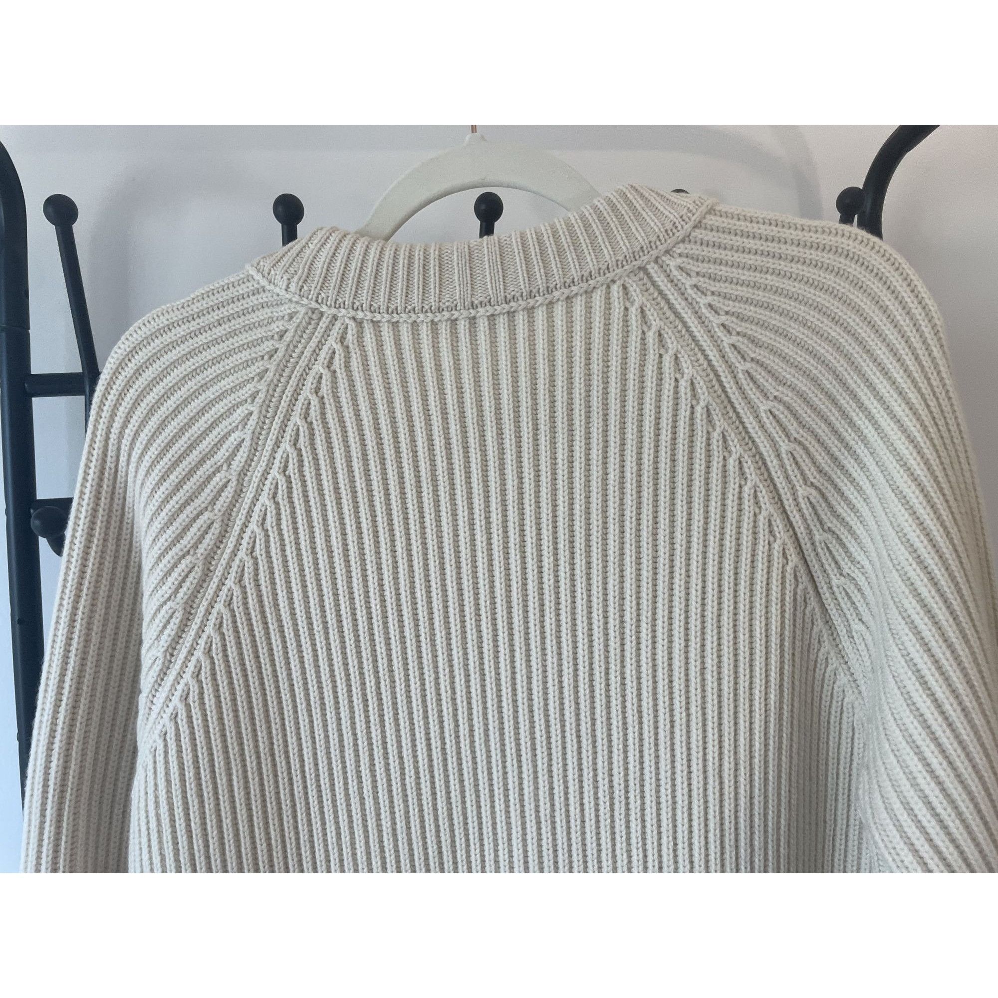 Yves Saint Laurent Saint Laurent Ribbed Wool Sweater Round Neck Long Sleeves Be Size L / US 10 / IT 46 - 5 Thumbnail