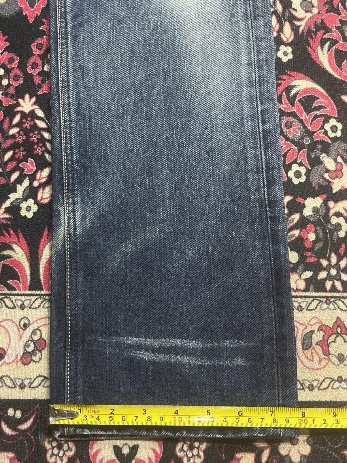 Vintage Vintage Lee Rider Japan Blue Faded Washed Distressed Jeans Size US 30 / EU 46 - 17 Thumbnail