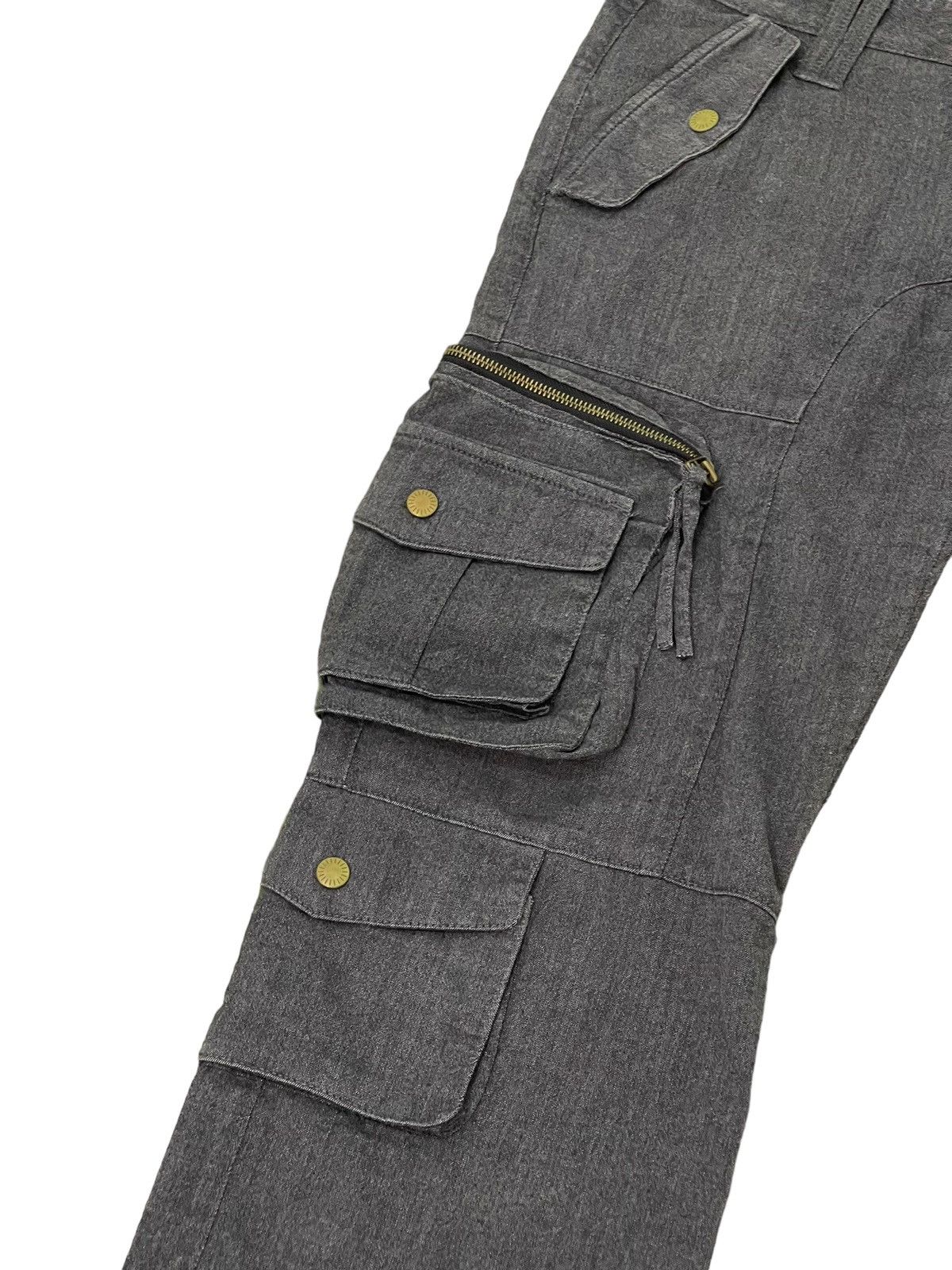 Japanese Brand Tactical Cargo Multipockets Morgan Homme Regular Fit 3🟦 Size US 29 - 5 Thumbnail