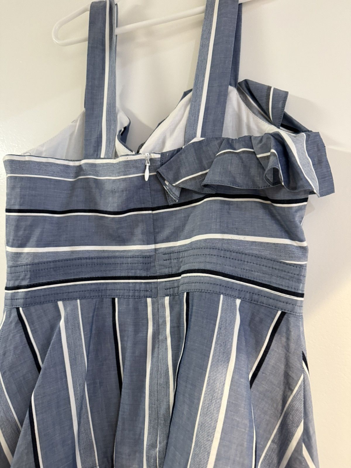 Sandro Sandro striped “denim” dress Size 1/XS-S Size XS / US 0-2 / IT 36-38 - 8 Thumbnail