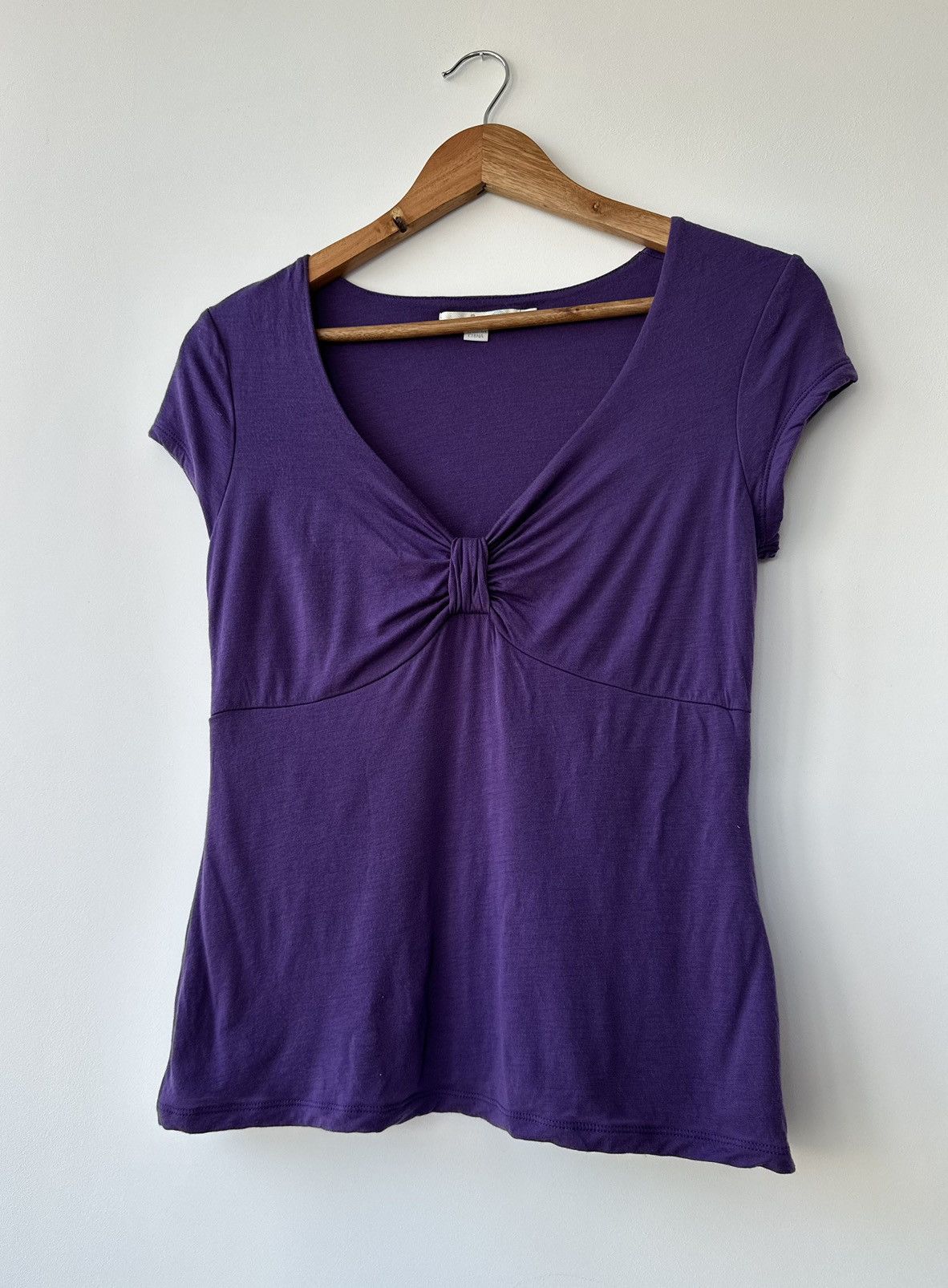Boden Boden Purple Shirt Top Blouse 100% Lyocell Size US 8 Women's Size M / US 6-8 / IT 42-44 - 2 Thumbnail